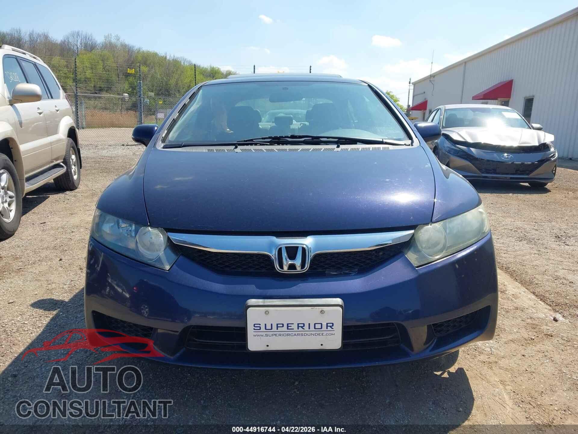 HONDA CIVIC 2010 - 19XFA1F97AE003392