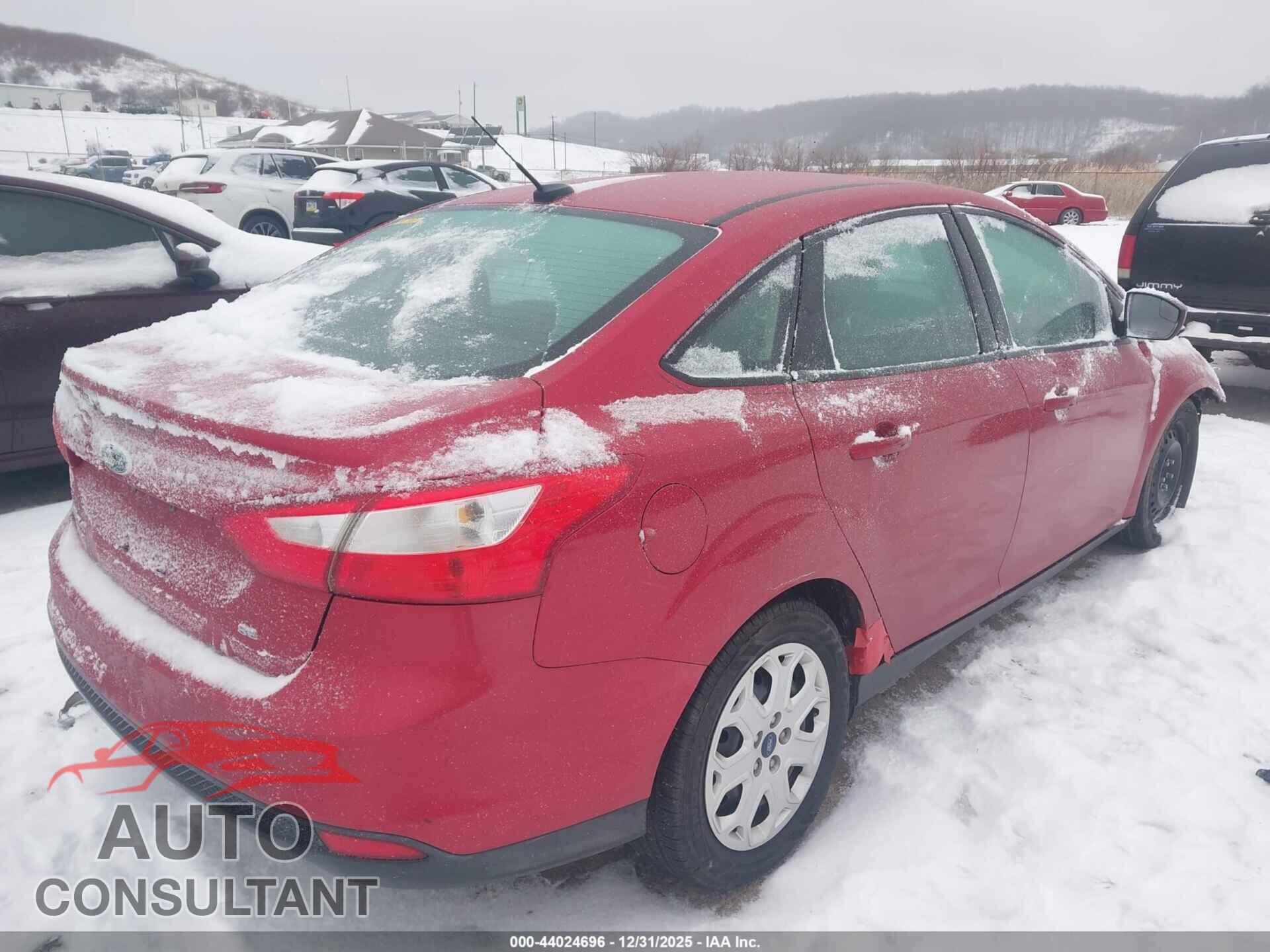 FORD FOCUS 2012 - 1FAHP3F29CL255795