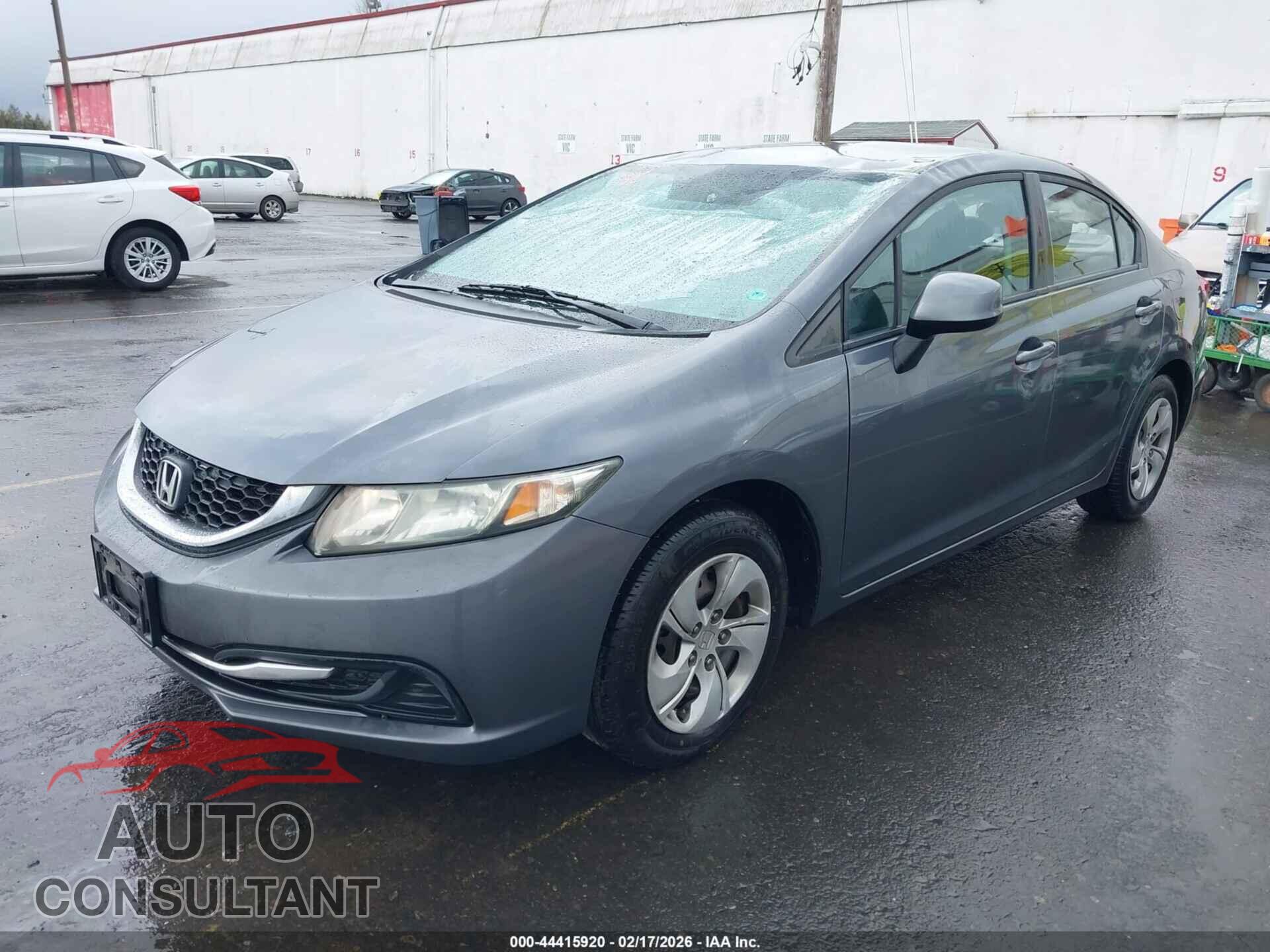 HONDA CIVIC 2013 - 19XFB2F54DE219186