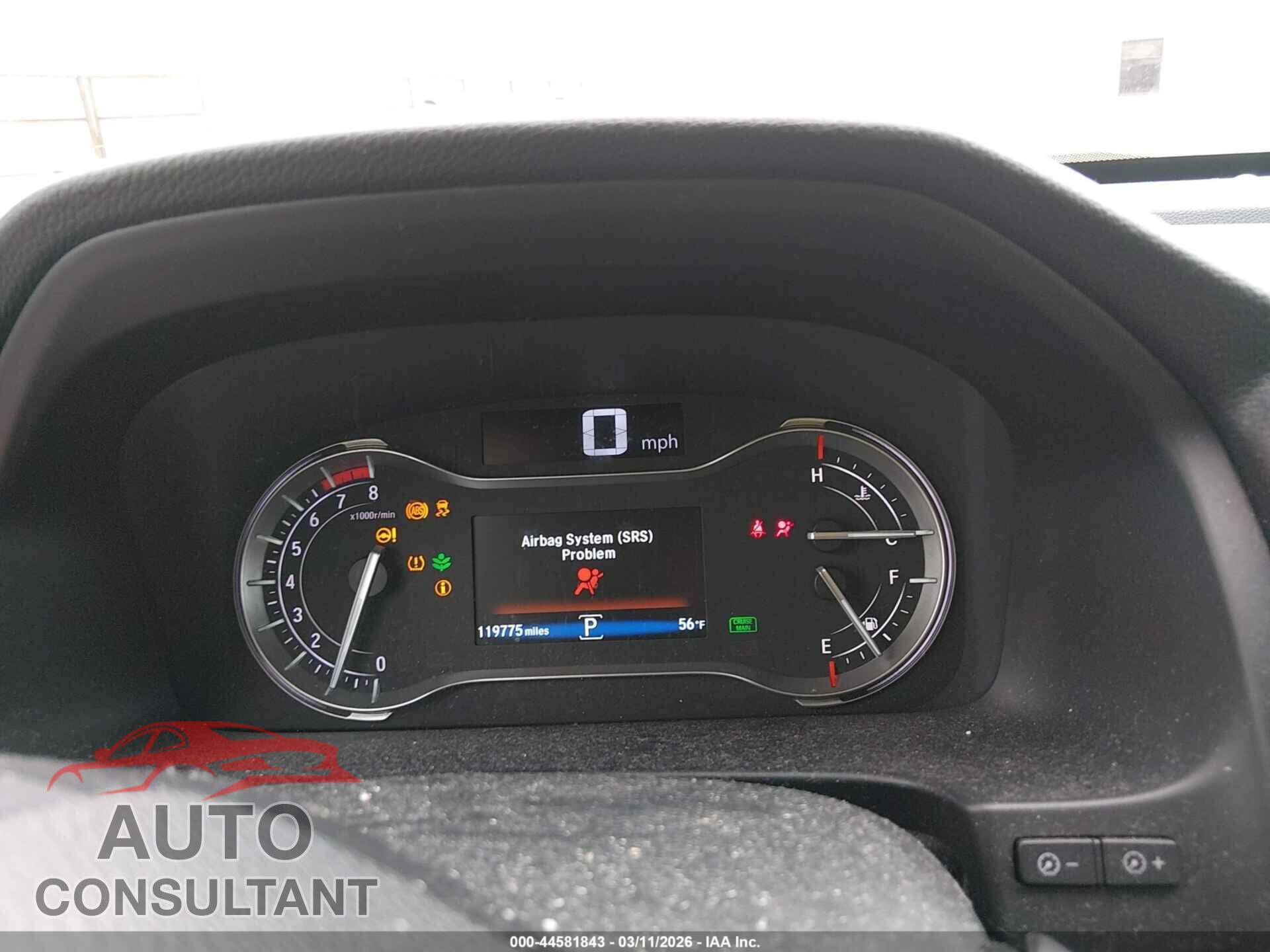HONDA PILOT 2017 - 5FNYF6H73HB045825
