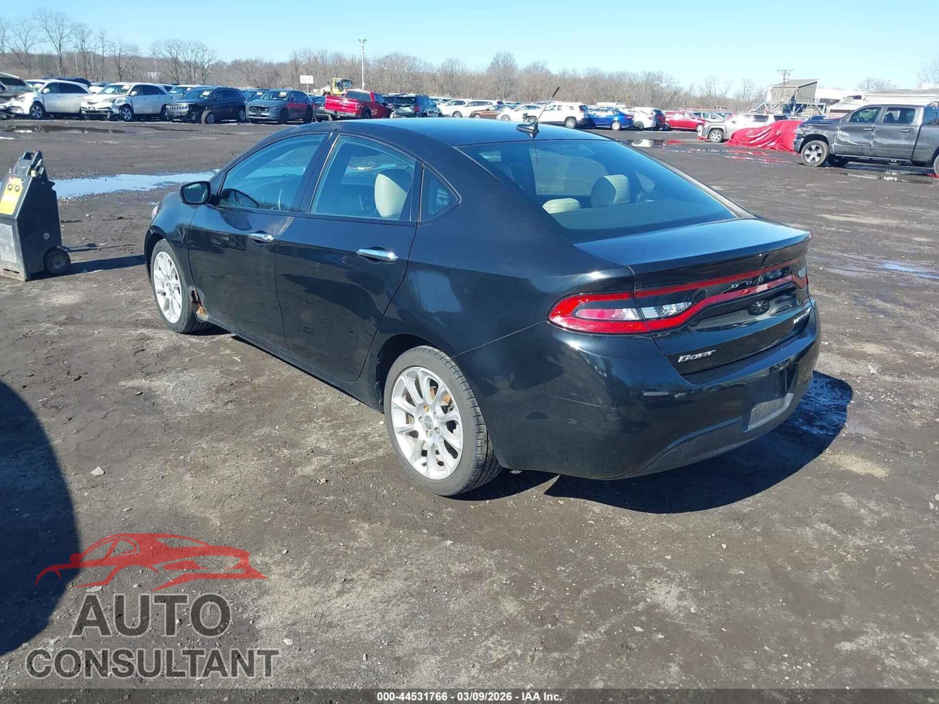DODGE DART 2013 - 1C3CDFCA4DD347455