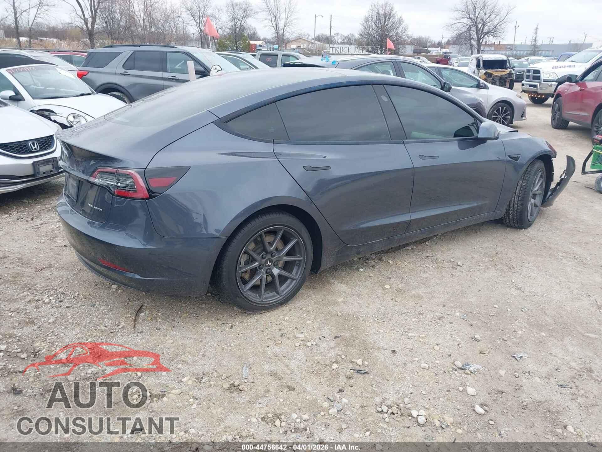 TESLA MODEL 3 2022 - 5YJ3E1EB4NF338105