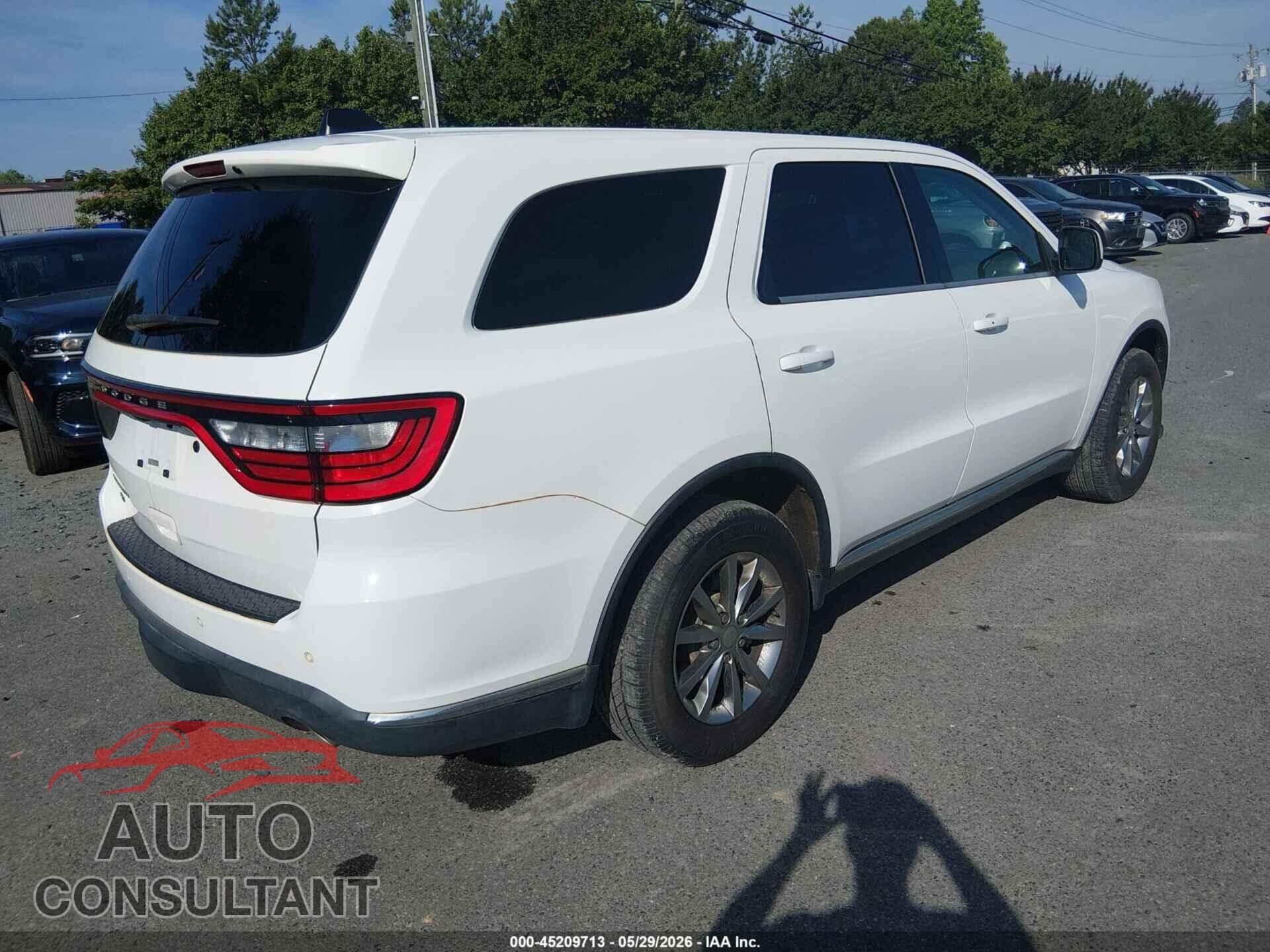 DODGE DURANGO 2018 - 1C4SDJFT7JC434453