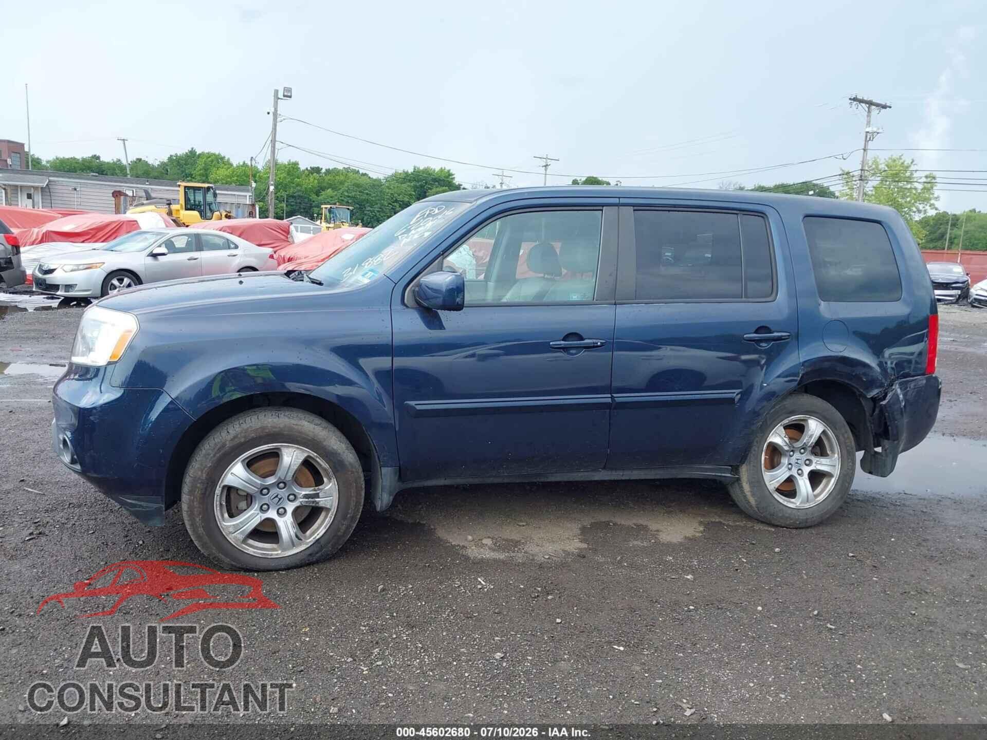 HONDA PILOT 2012 - 5FNYF4H56CB031882