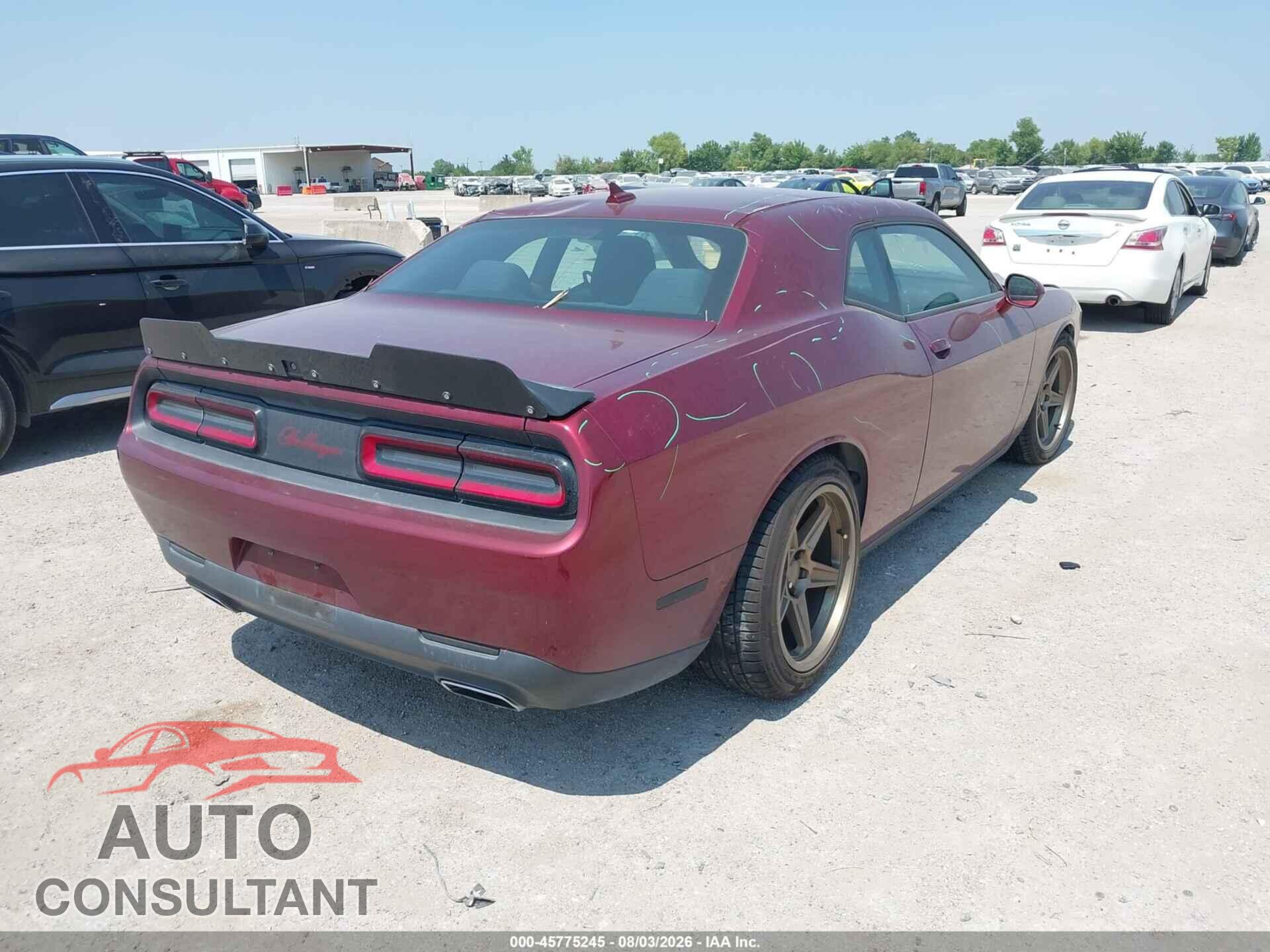 DODGE CHALLENGER 2018 - 2C3CDZAG2JH132504