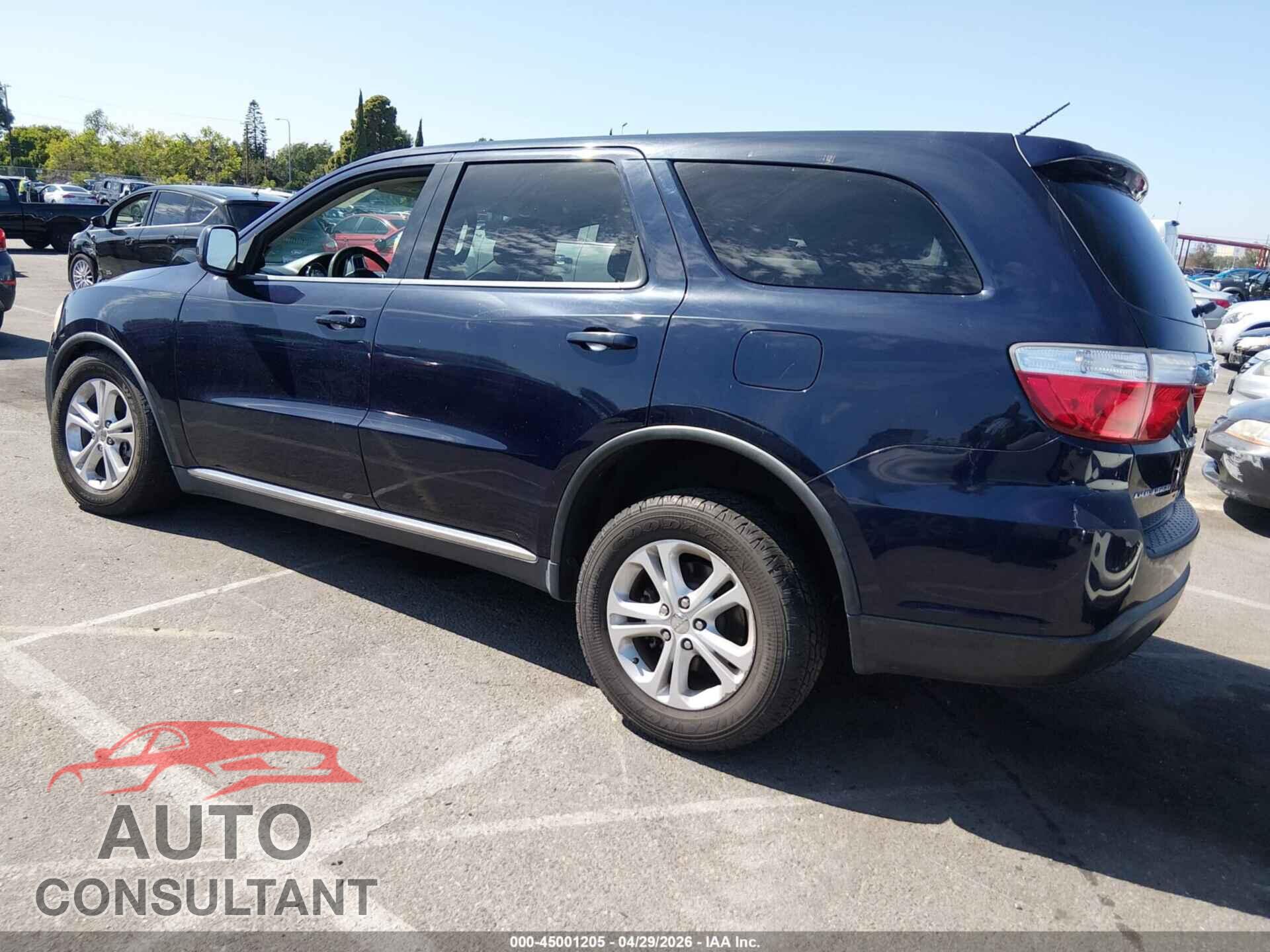 DODGE DURANGO 2013 - 1C4RDHAGXDC678197