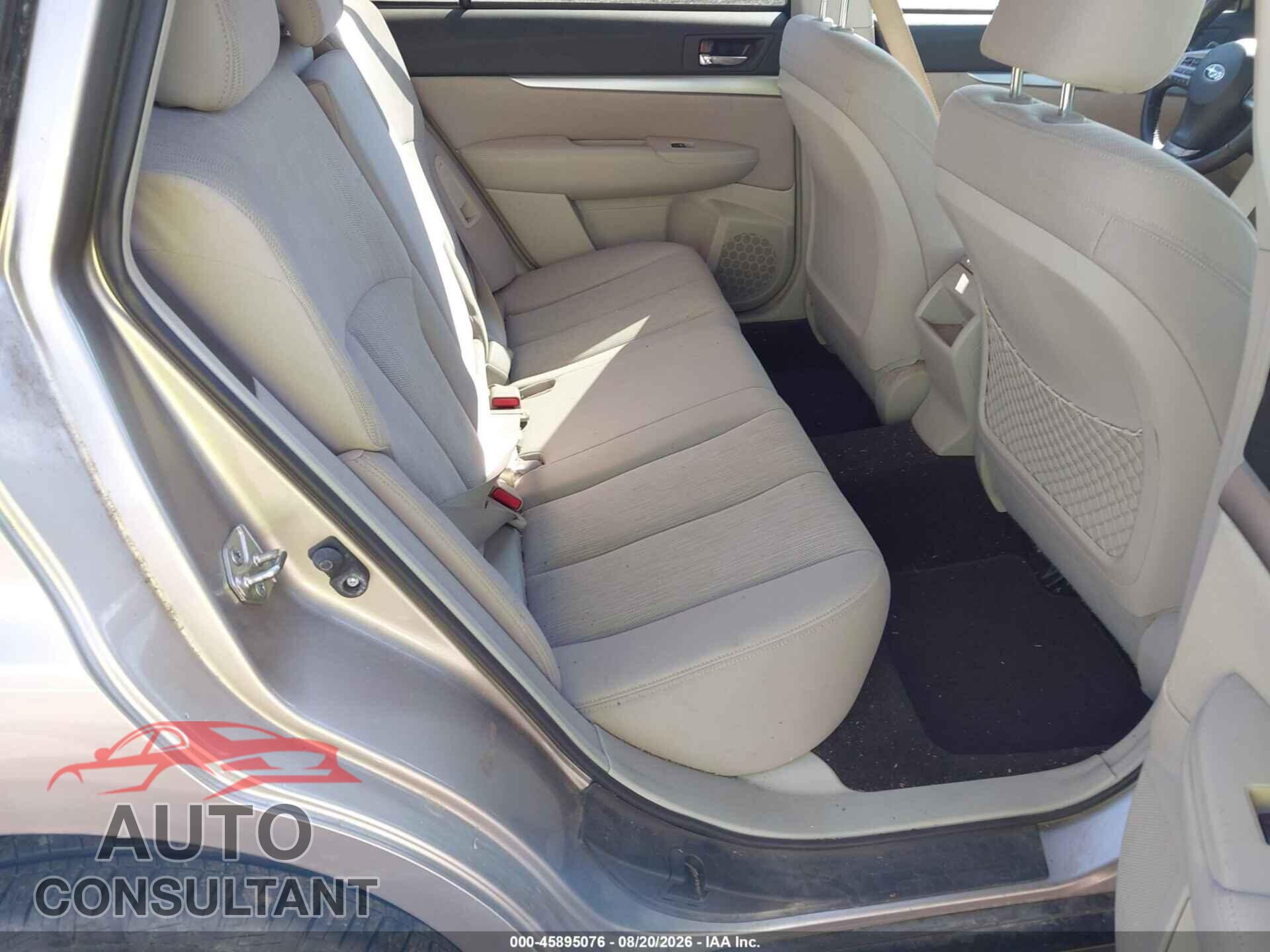 SUBARU OUTBACK 2014 - 4S4BRBCC2E3317070