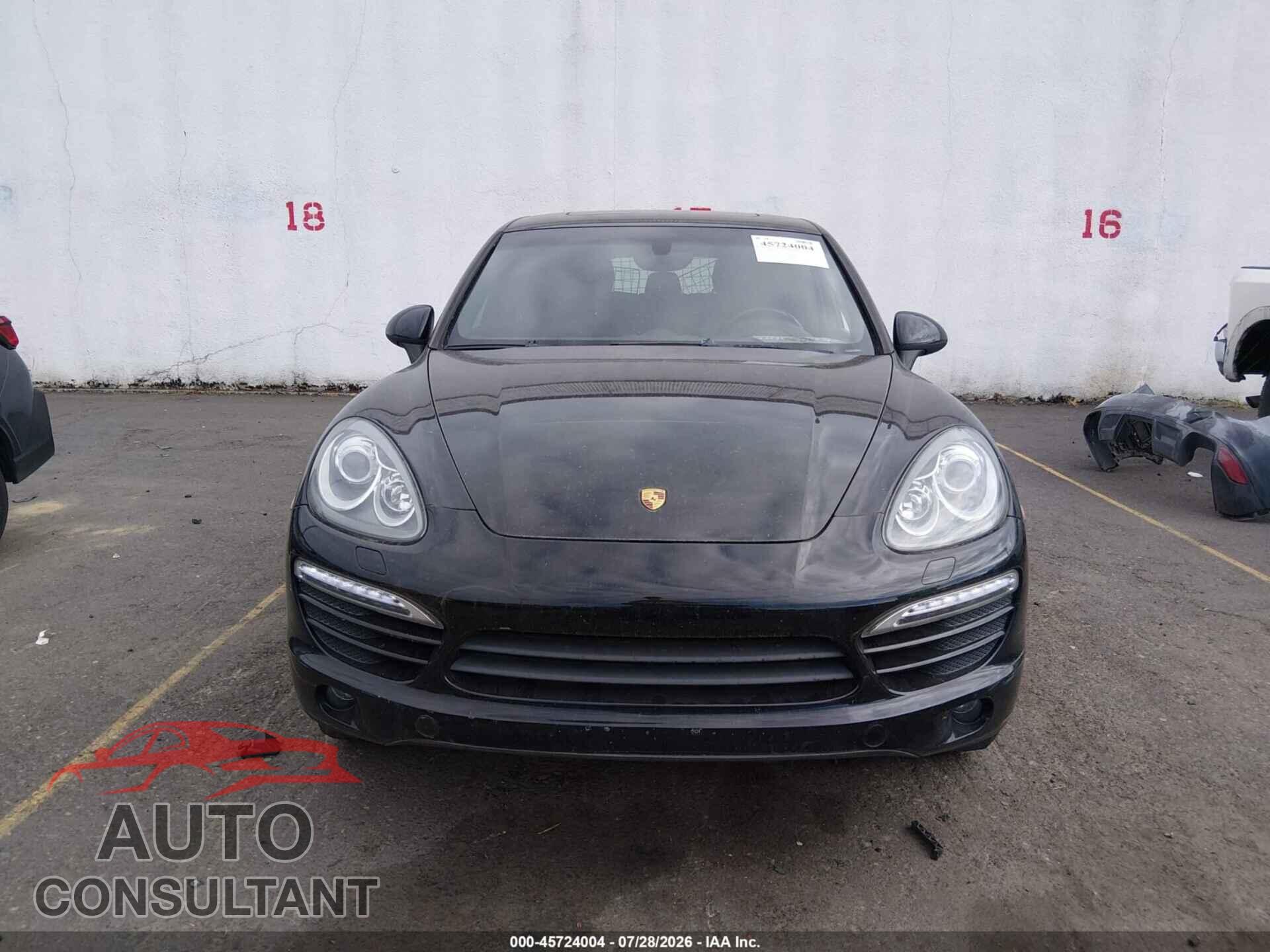 PORSCHE CAYENNE 2012 - WP1AA2A23CLA09693