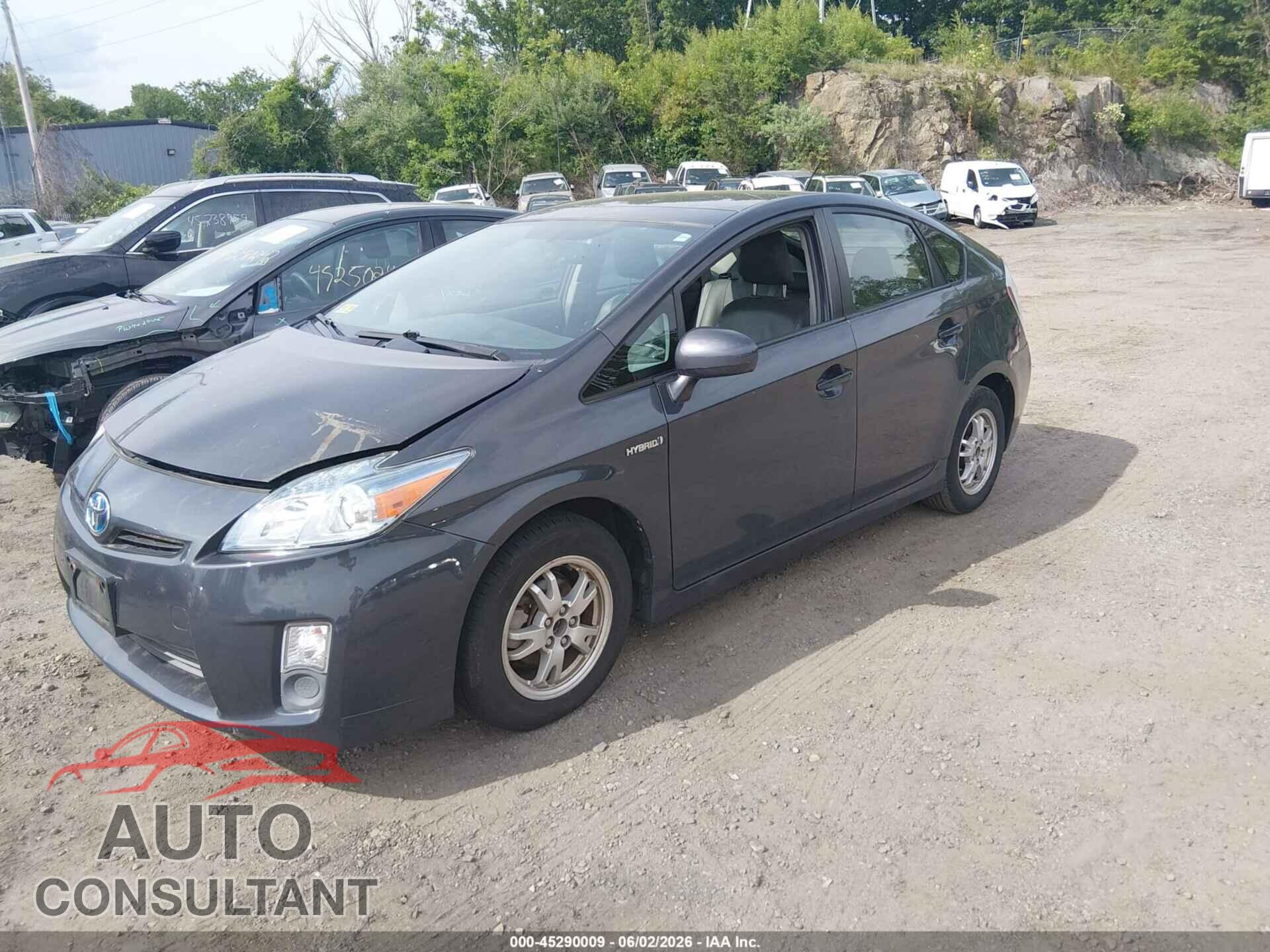 TOYOTA PRIUS 2010 - JTDKN3DU7A0047598