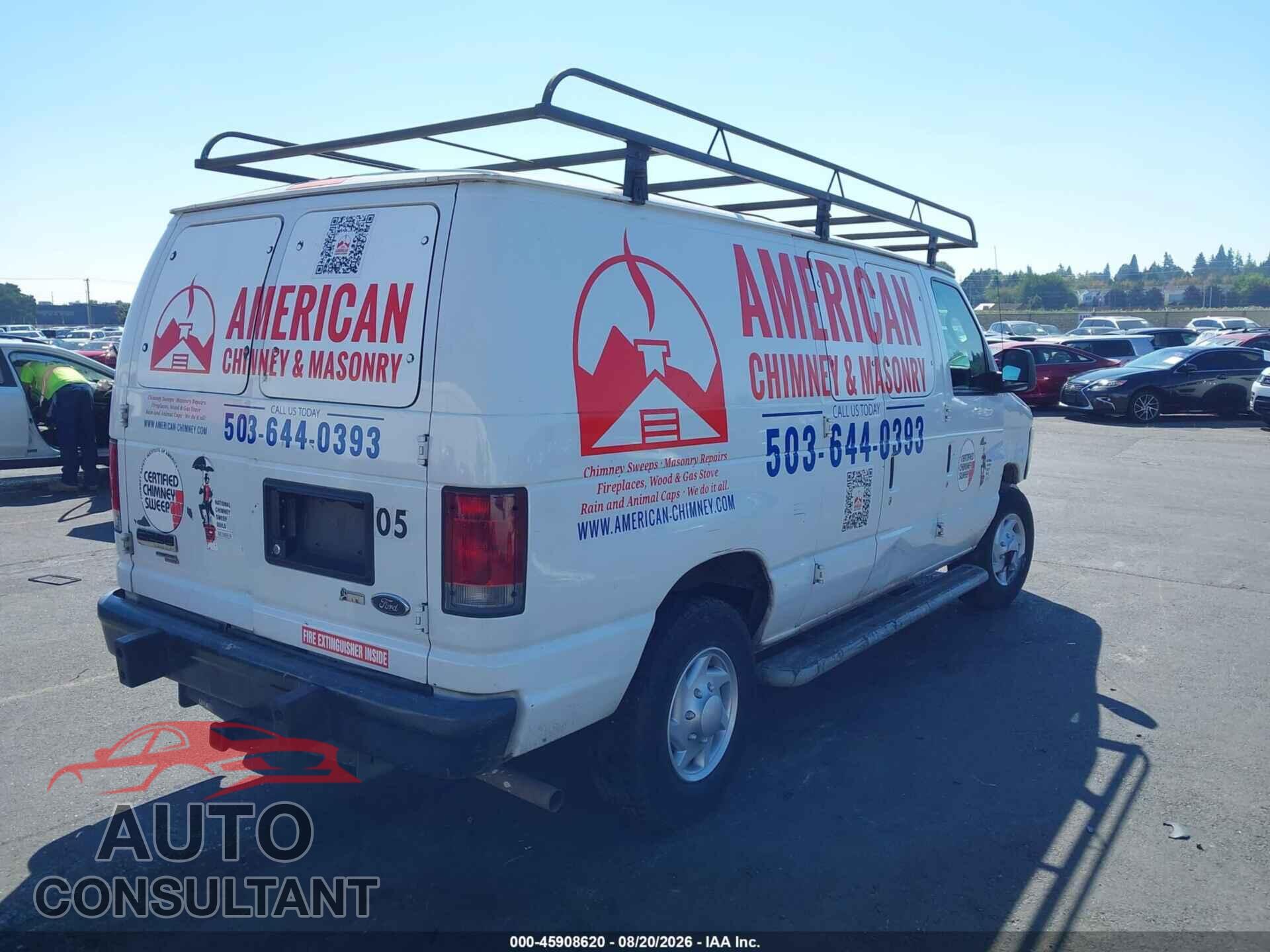 FORD E-250 2013 - 1FTNE2EW0DDA54655