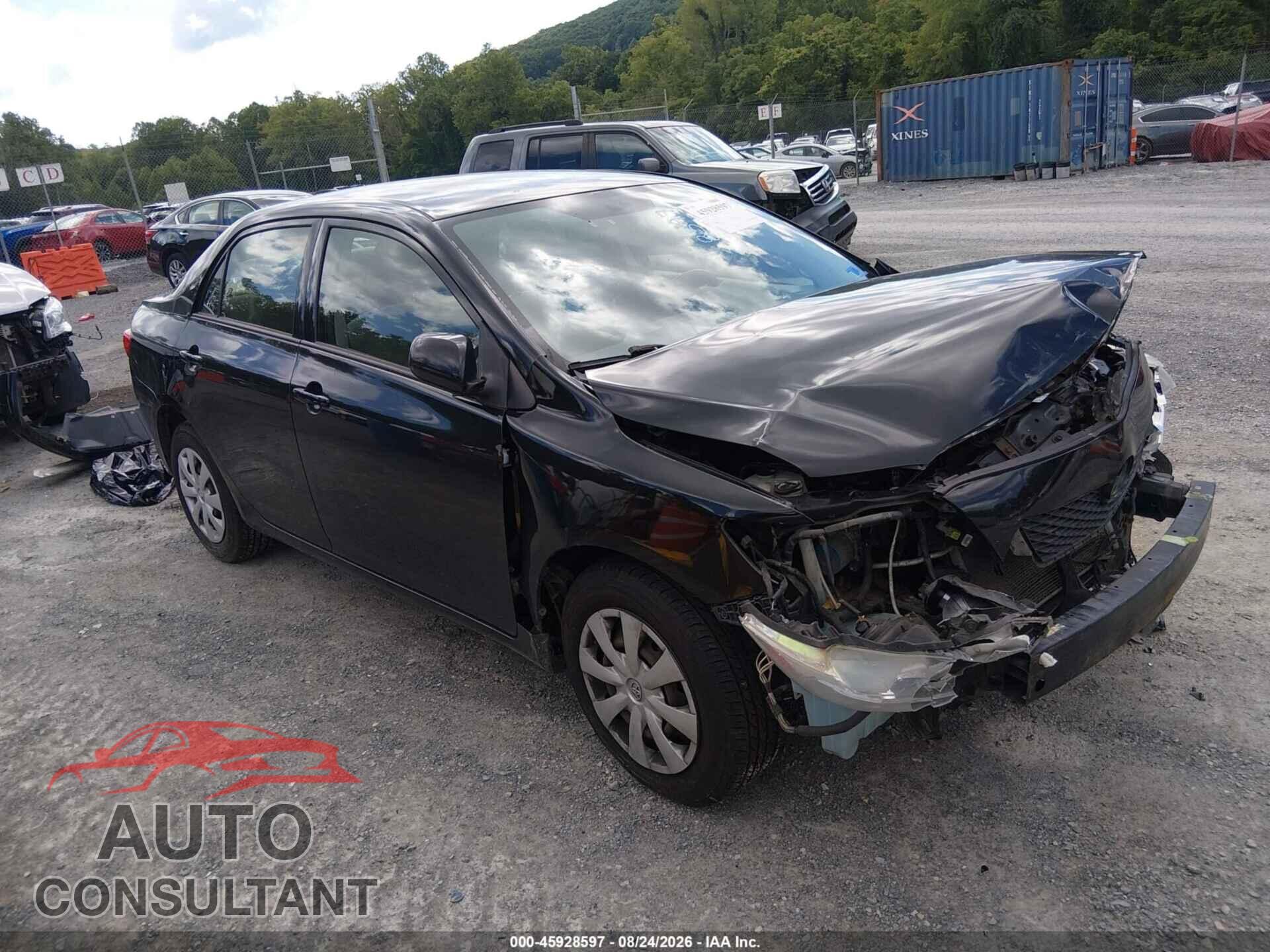 TOYOTA COROLLA 2009 - JTDBL40E29J021829