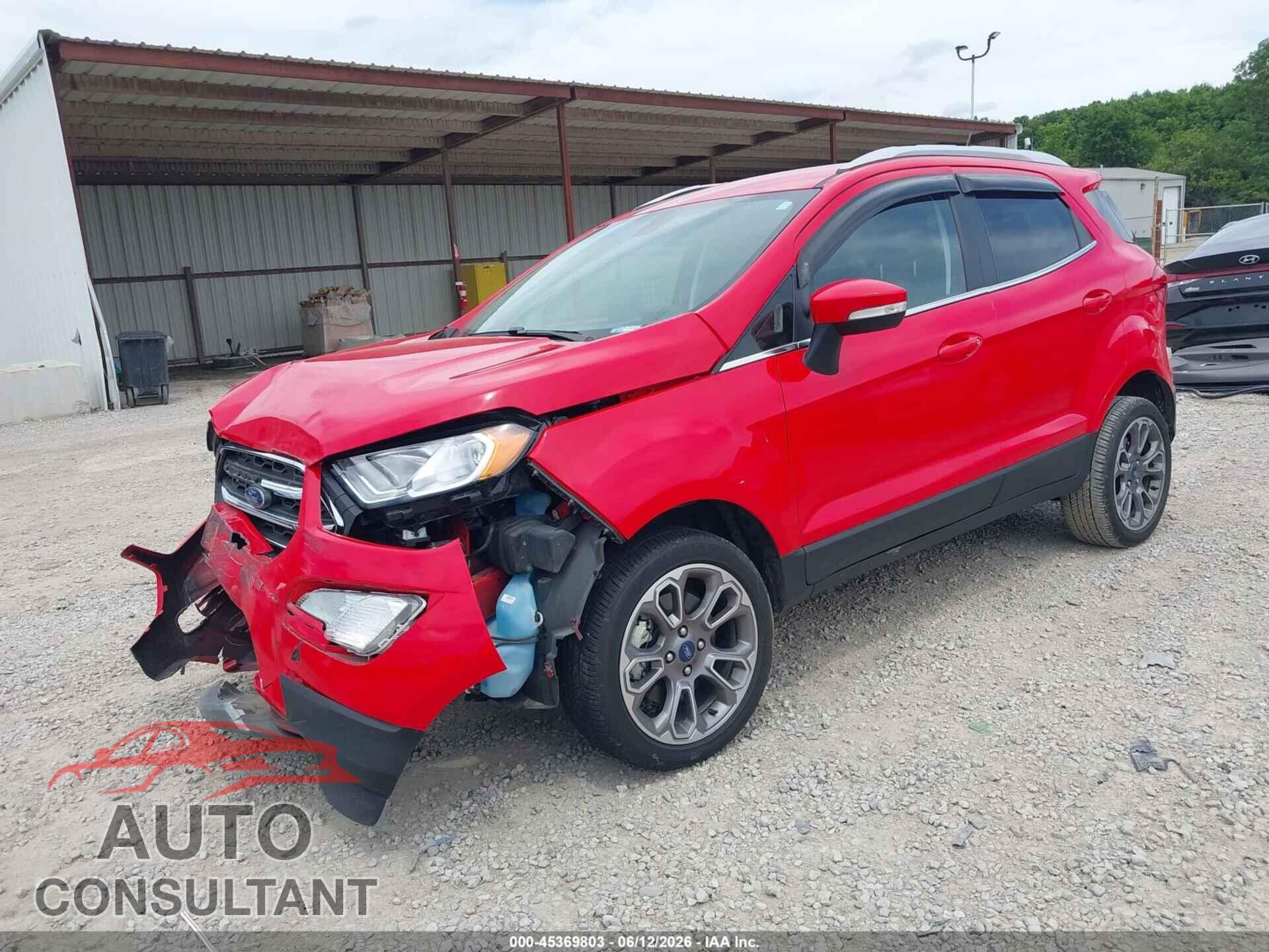 FORD ECOSPORT 2021 - MAJ6S3KL0MC439304