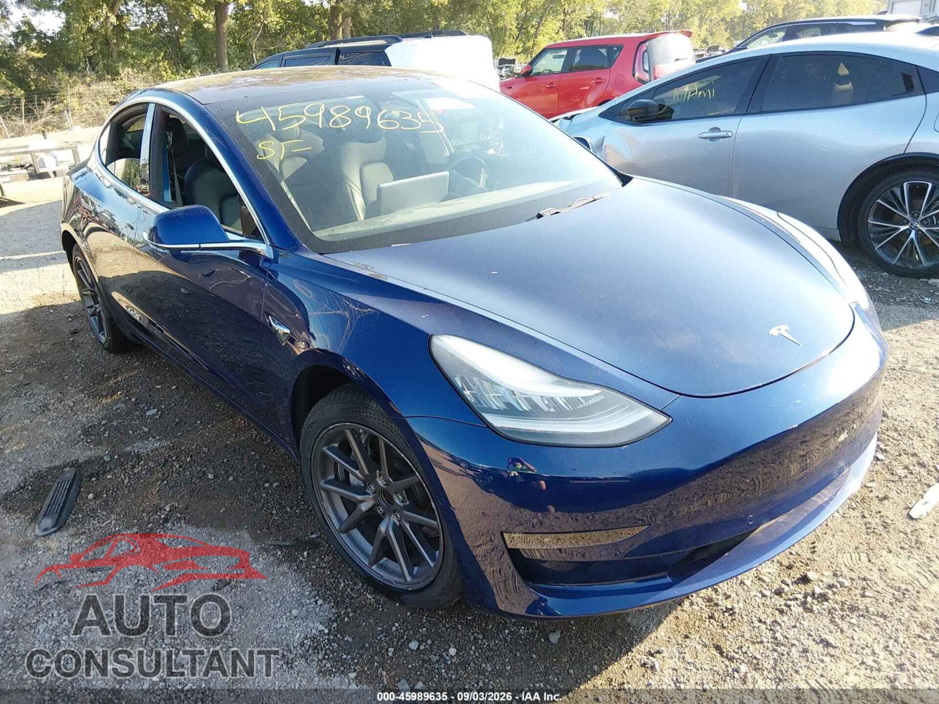 TESLA MODEL 3 2018 - 5YJ3E1EA3JF160284