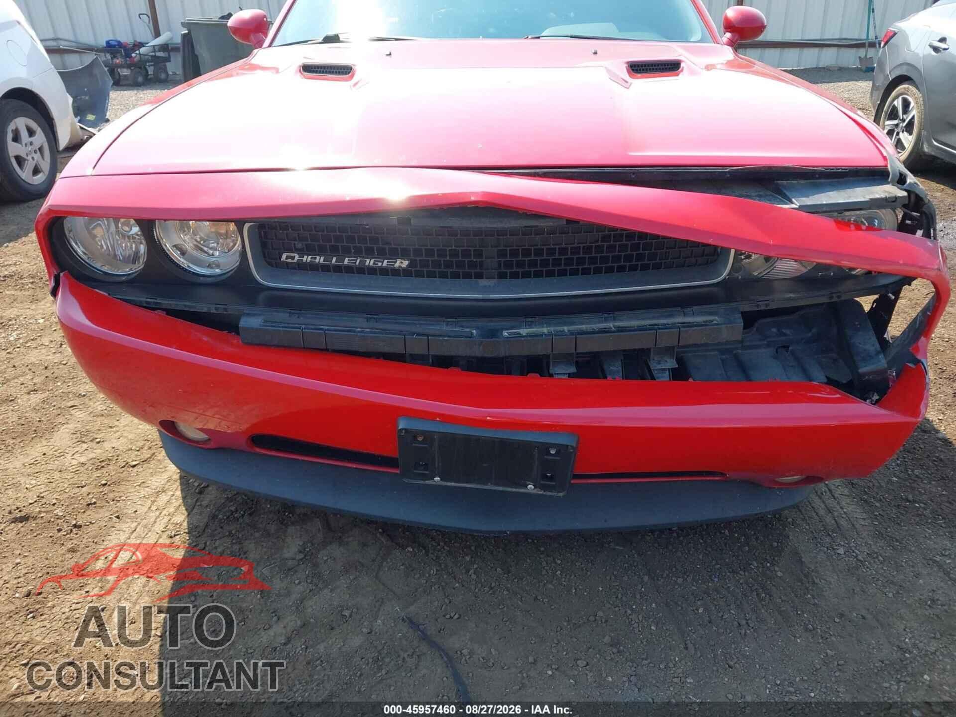 DODGE CHALLENGER 2012 - 2C3CDYAG7CH142748