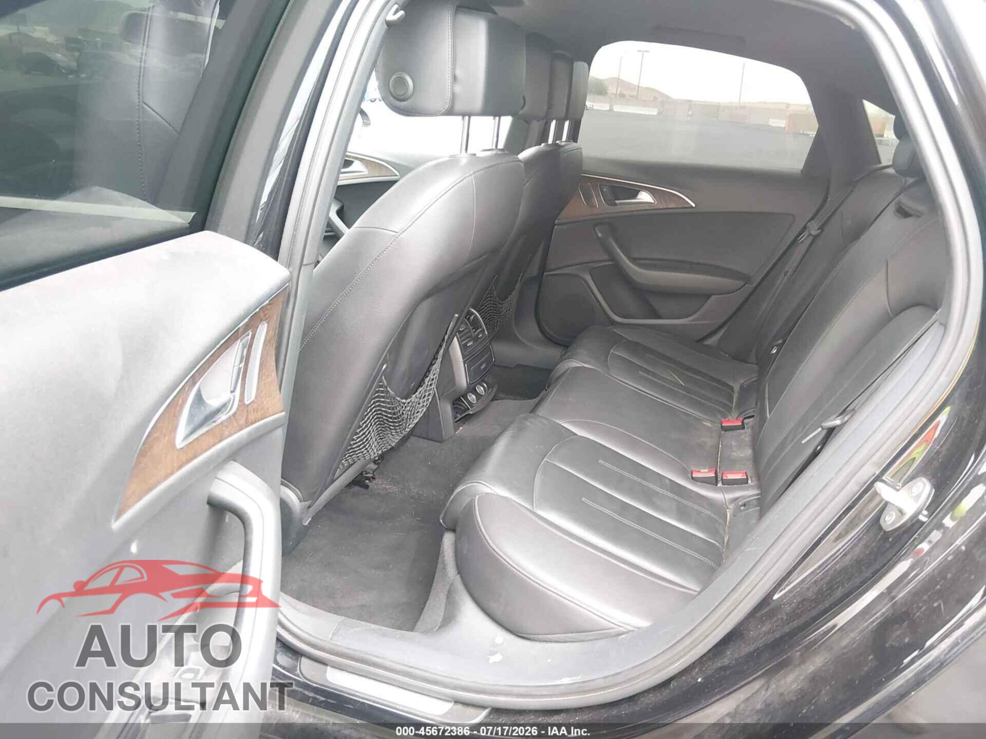 AUDI A6 2013 - WAUGGAFC4DN127793