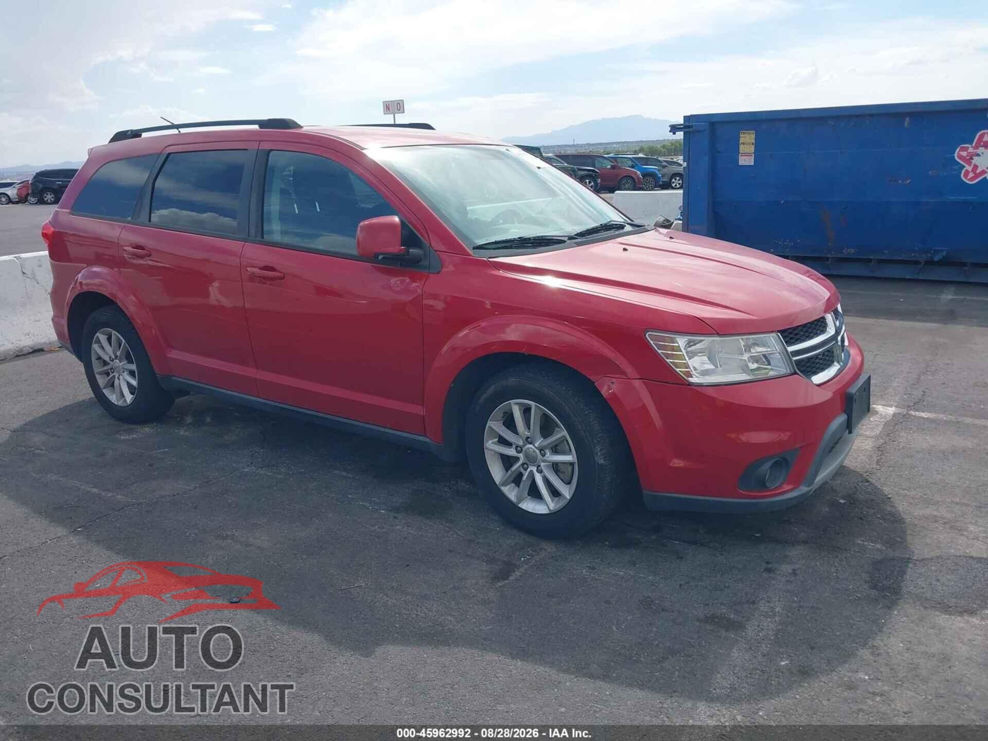 DODGE JOURNEY 2014 - 3C4PDCBB3ET180331