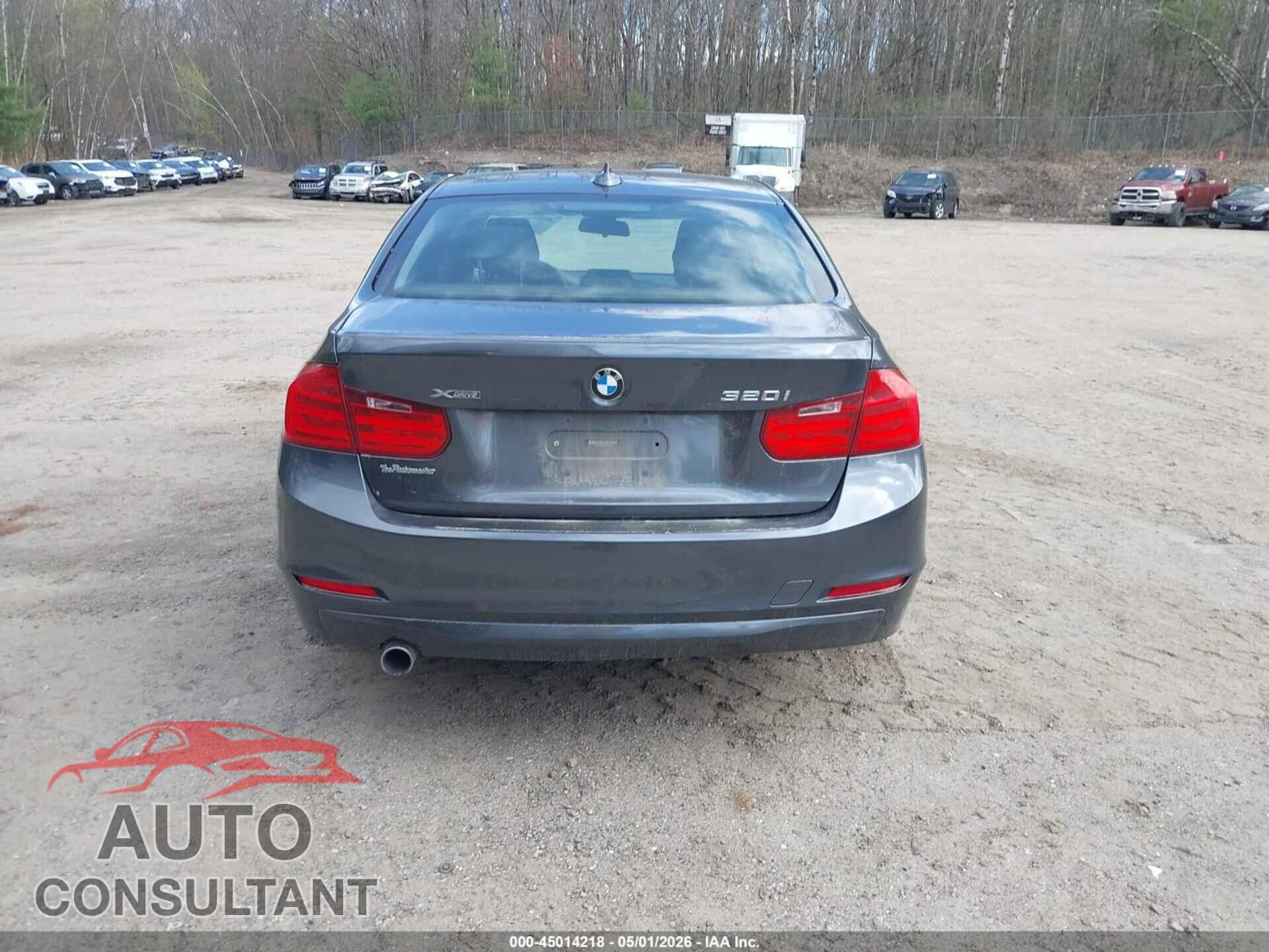 BMW 320I 2015 - WBA3C3C50FP663658