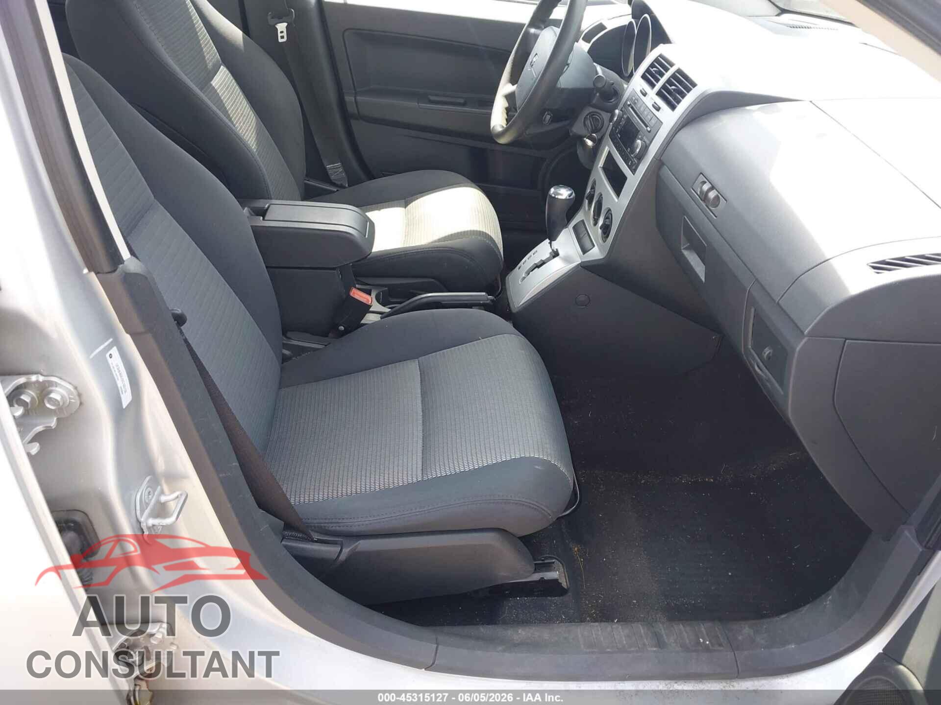 DODGE CALIBER 2009 - 1B3HB48A29D100755