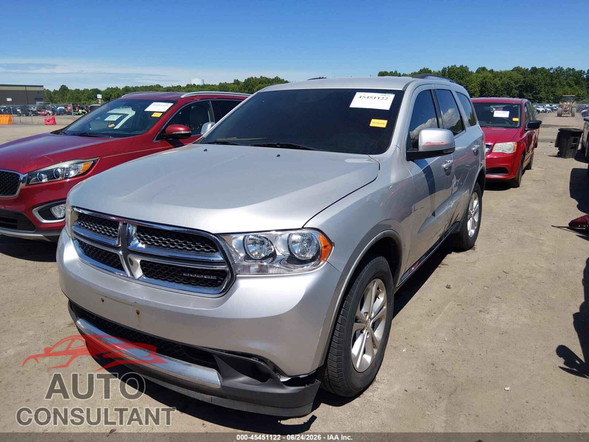 DODGE DURANGO 2012 - 1C4RDJDG5CC181141