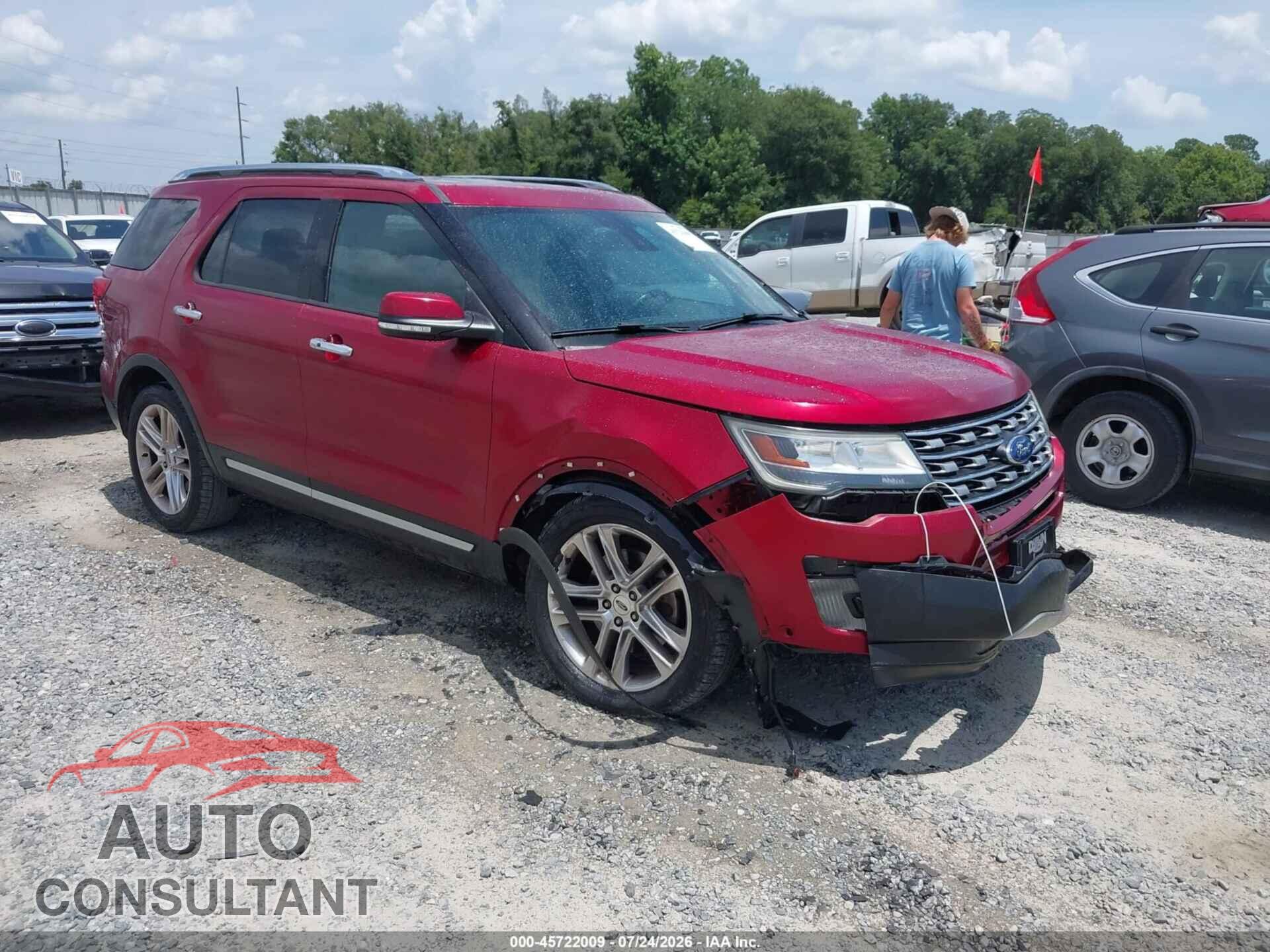 FORD EXPLORER 2017 - 1FM5K7F85HGC17726