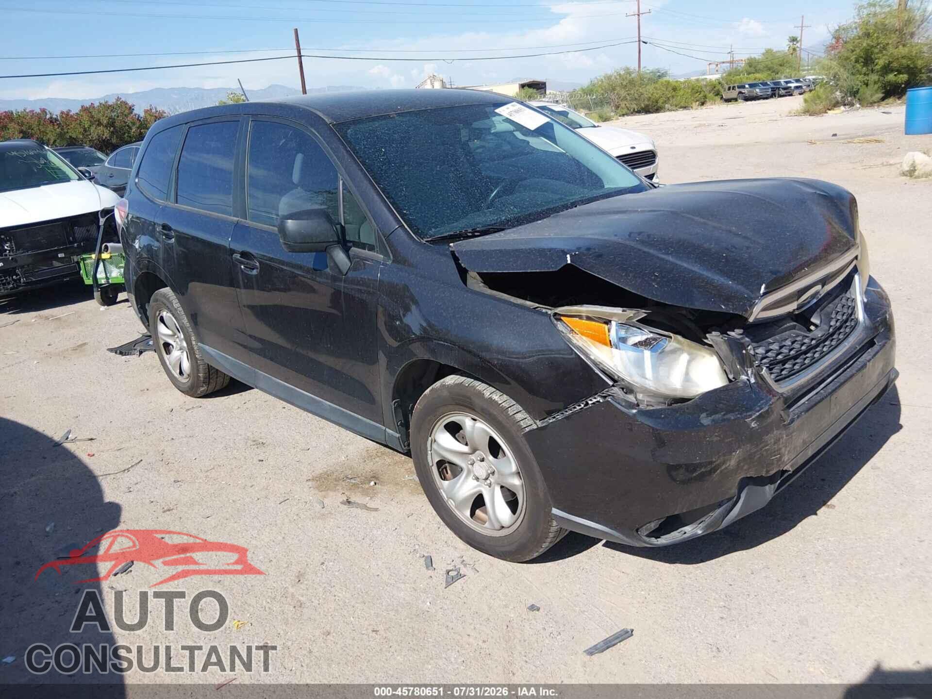 SUBARU FORESTER 2014 - JF2SJAAC6EH458706
