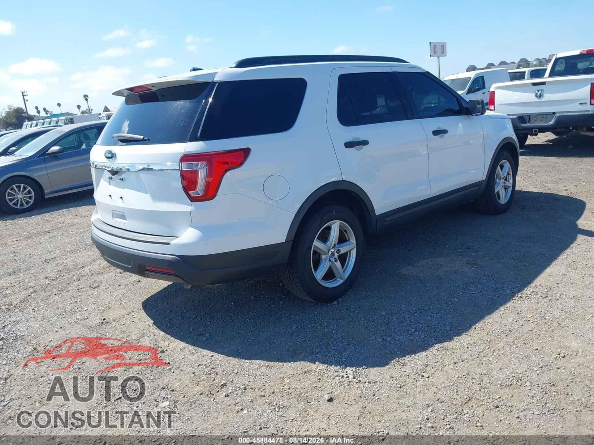 FORD EXPLORER 2018 - 1FM5K7B89JGB95158