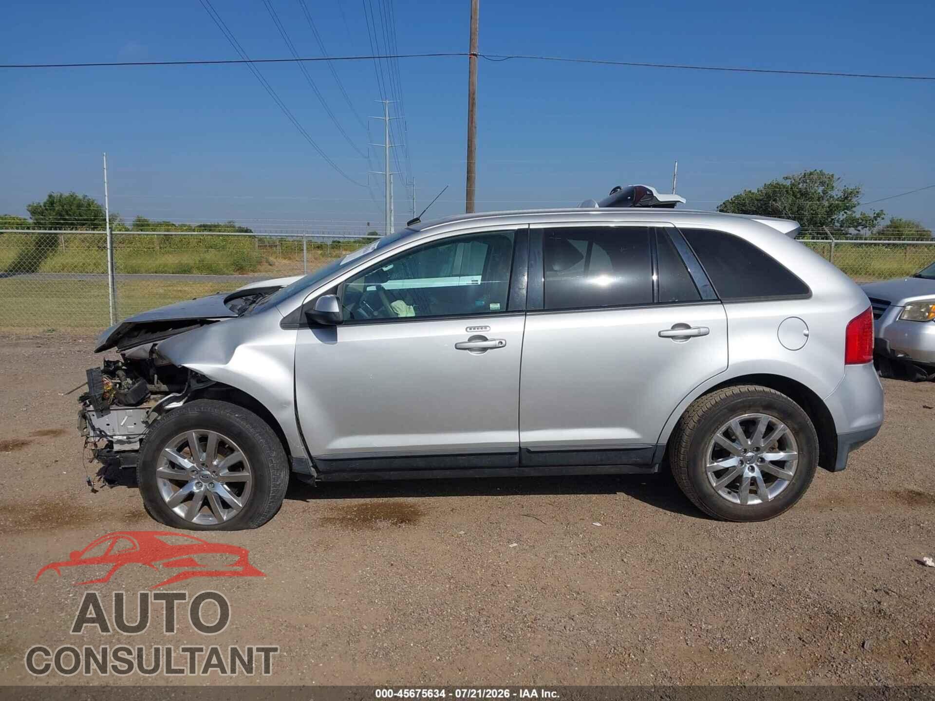 FORD EDGE 2012 - 2FMDK3JC2CBA15622
