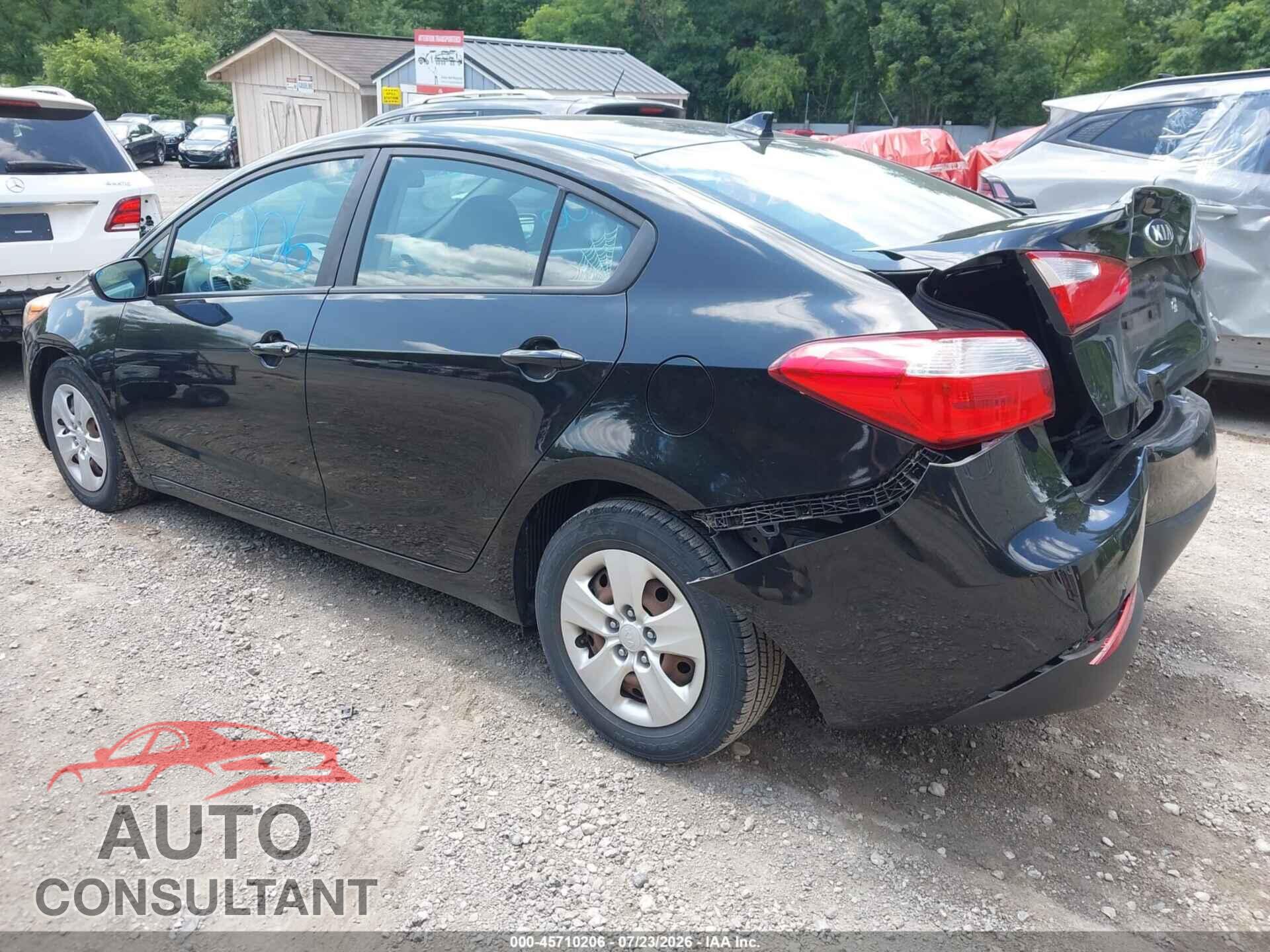 KIA FORTE 2016 - KNAFK4A66G5527999