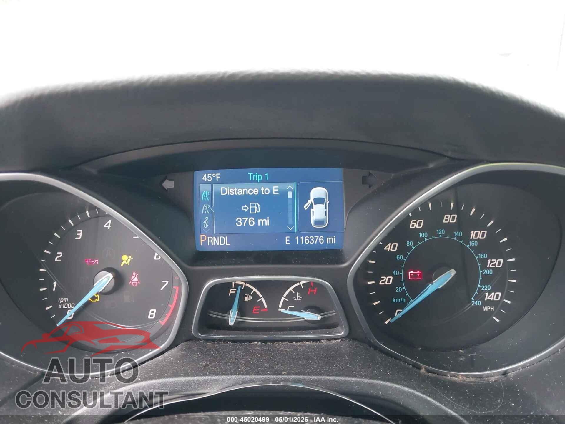 FORD FOCUS 2014 - 1FADP3K22EL429844
