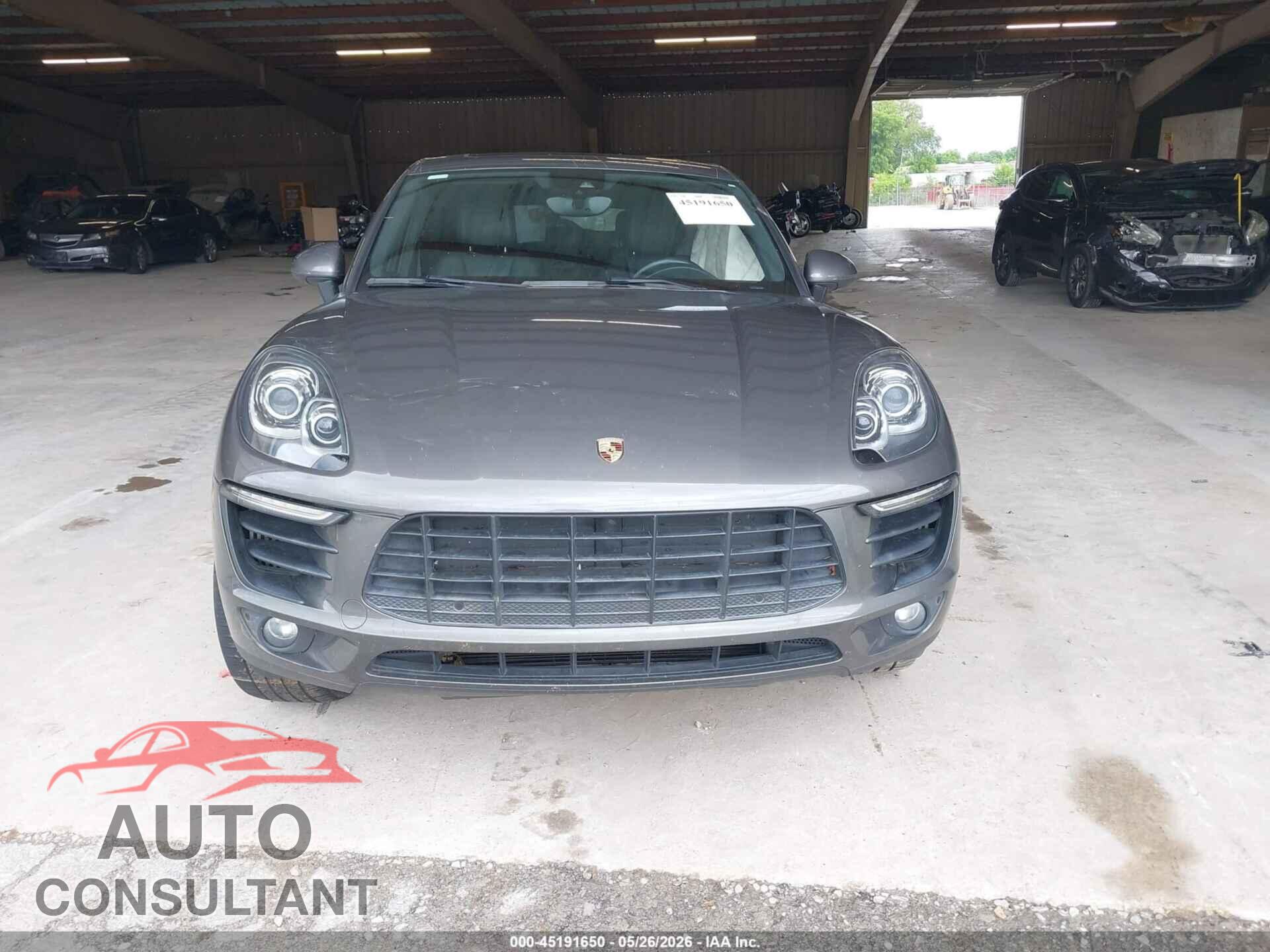 PORSCHE MACAN 2016 - WP1AB2A57GLB49890