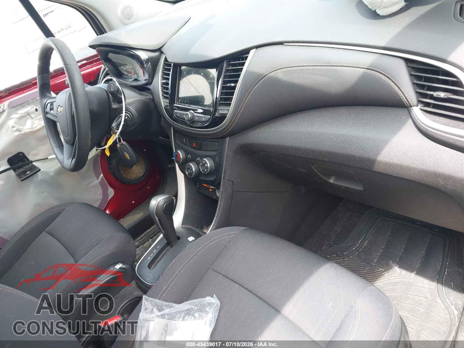CHEVROLET TRAX 2019 - 3GNCJPSB3KL339088