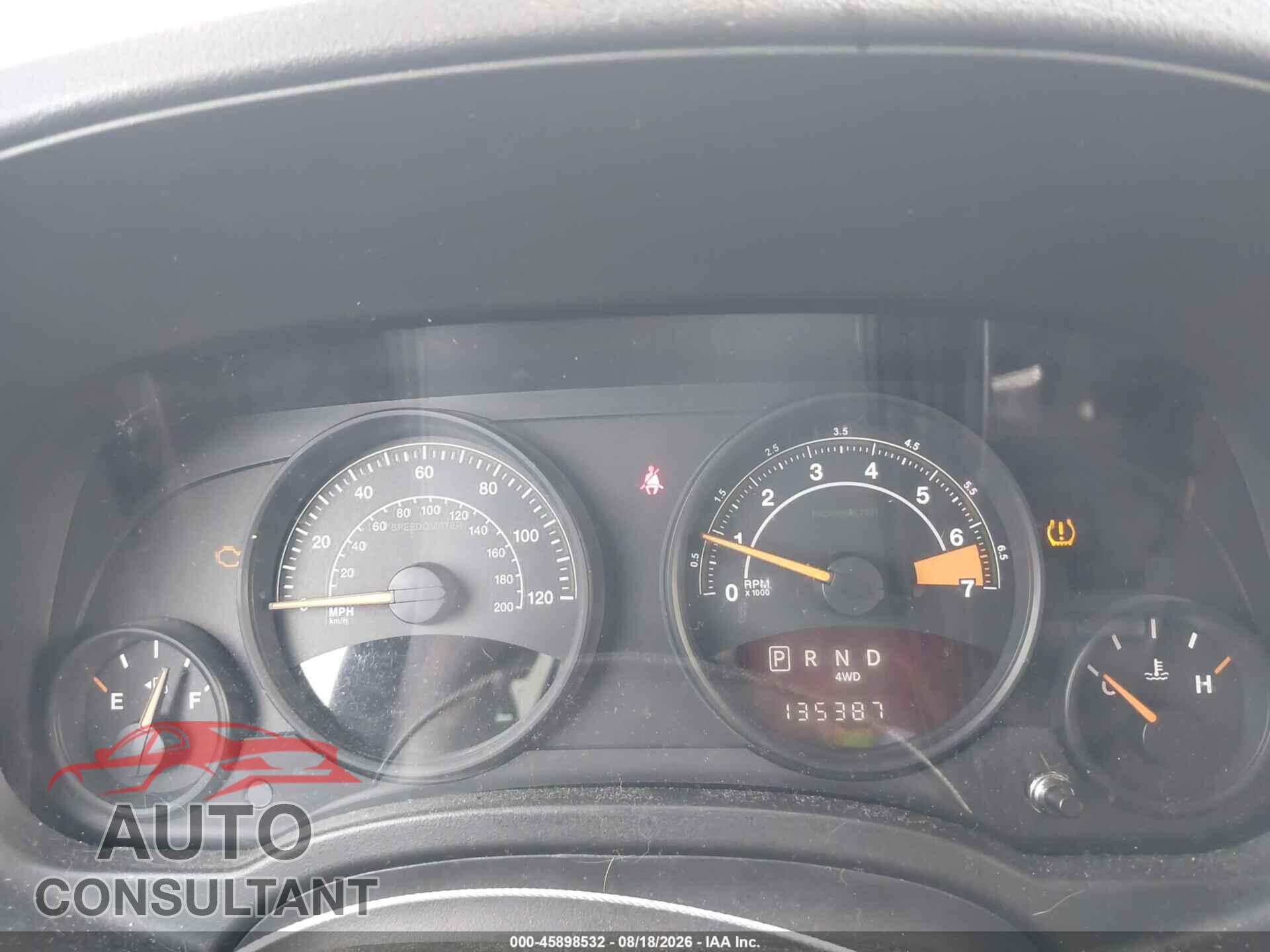 JEEP COMPASS 2016 - 1C4NJDBB2GD535441