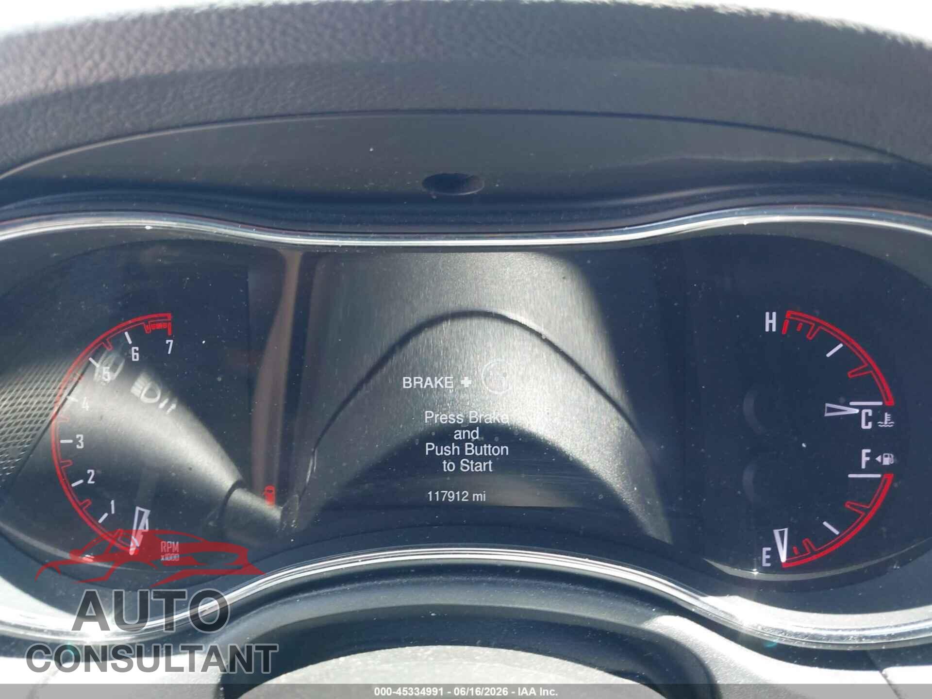 DODGE DURANGO 2015 - 1C4RDJEG1FC147930