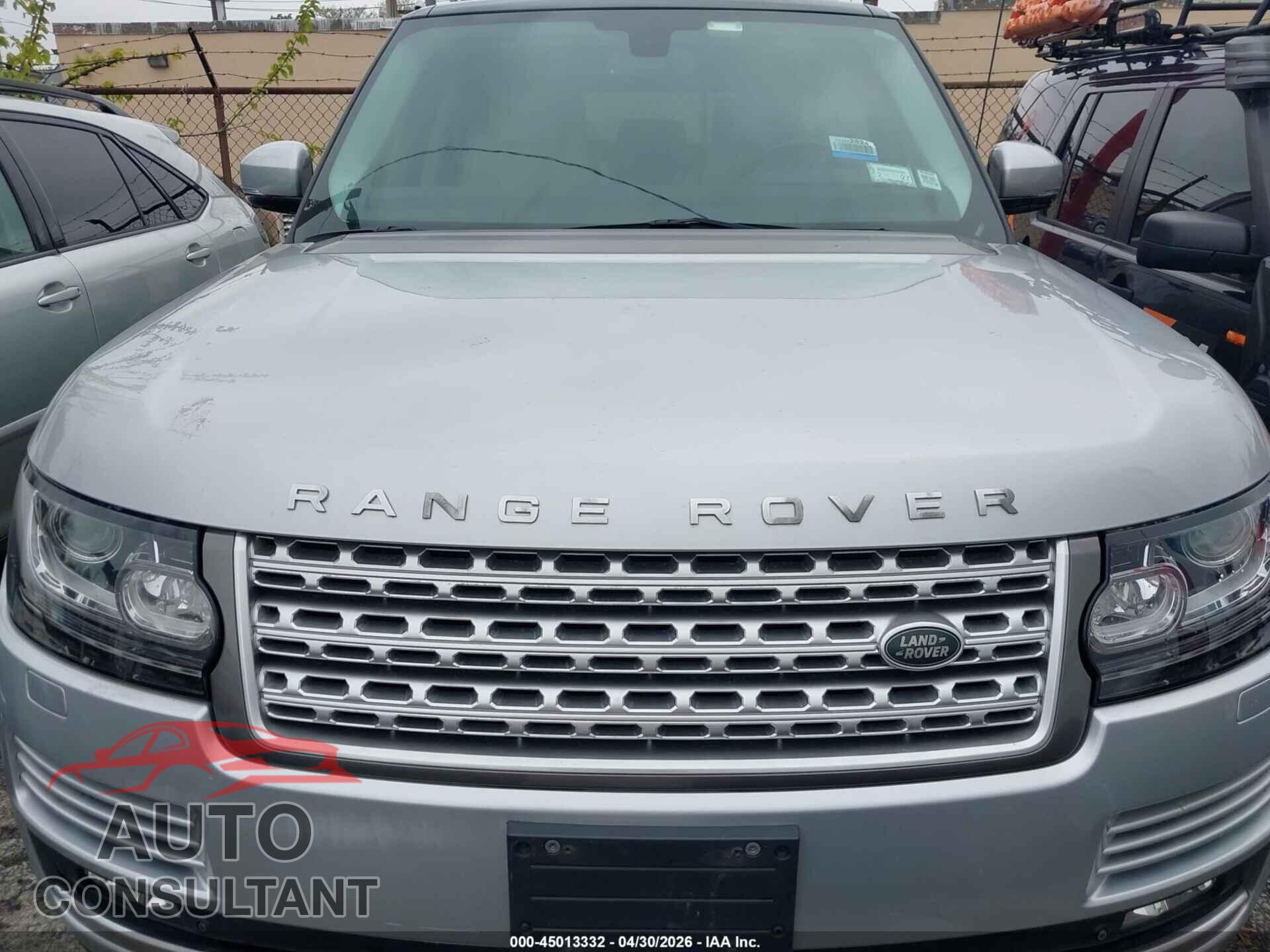LAND ROVER RANGE ROVER 2014 - SALGS2WF4EA181534