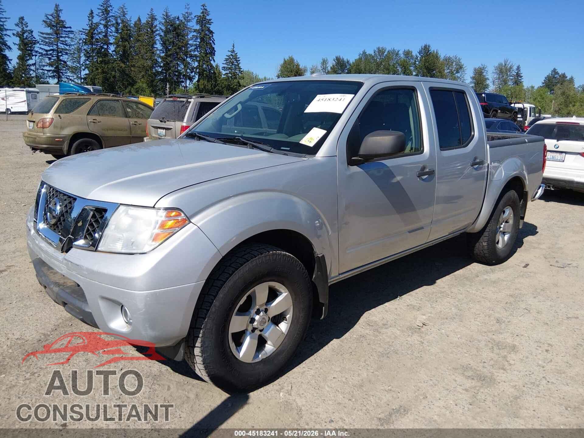 NISSAN FRONTIER 2013 - 1N6AD0EV9DN711182