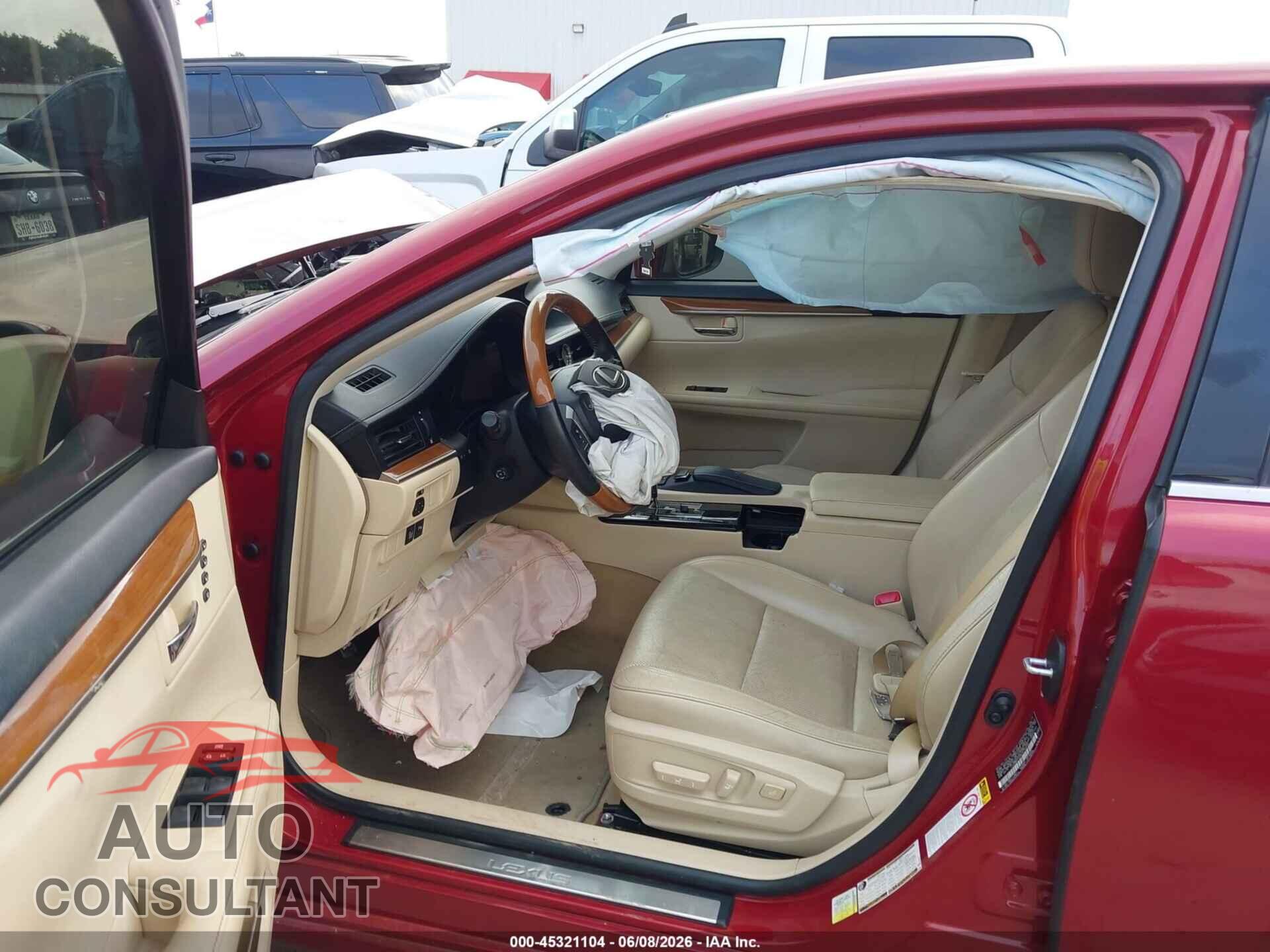 LEXUS ES 300H 2014 - JTHBW1GG4E2075648