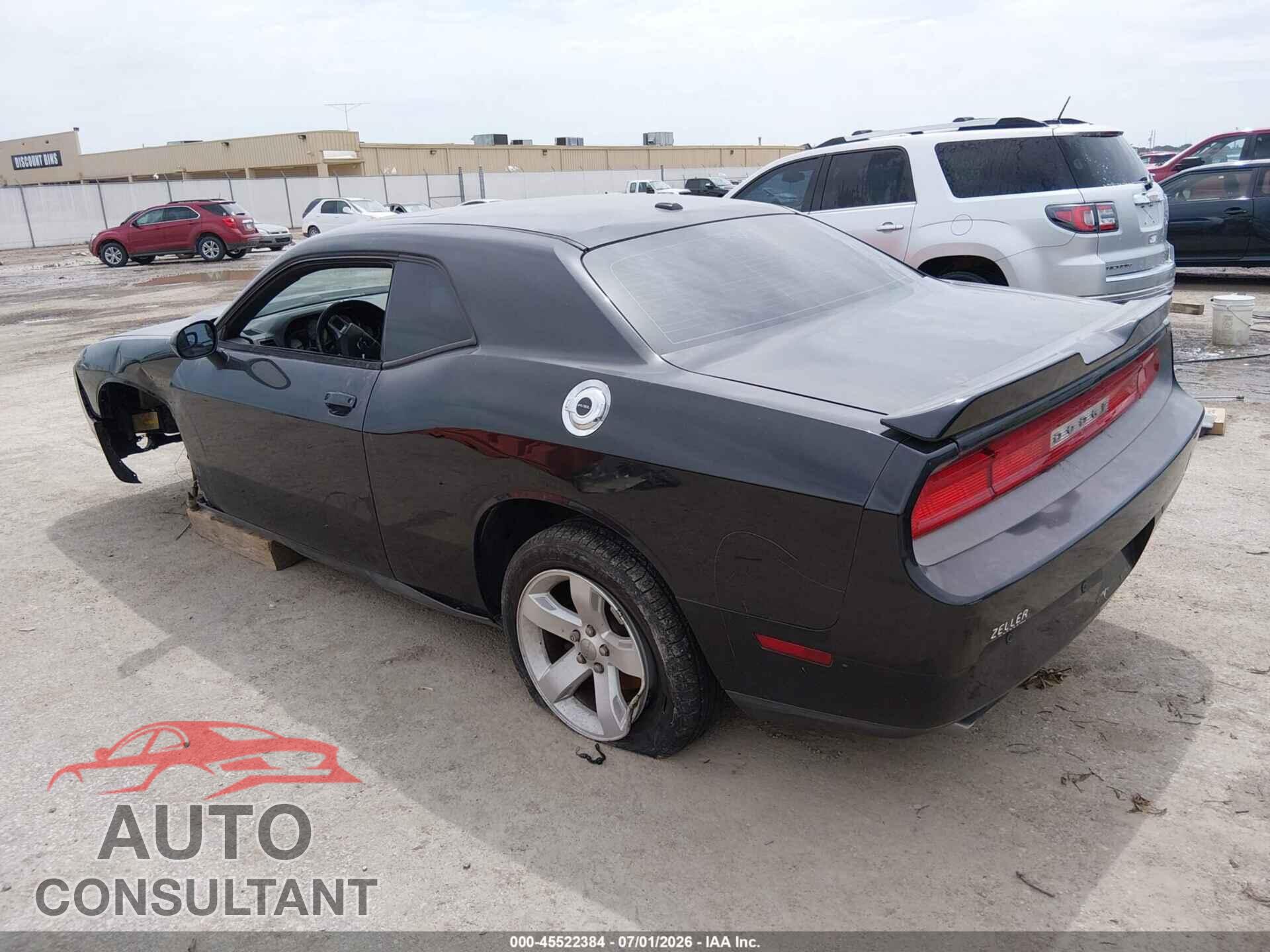 DODGE CHALLENGER 2013 - 2C3CDYAG7DH729307