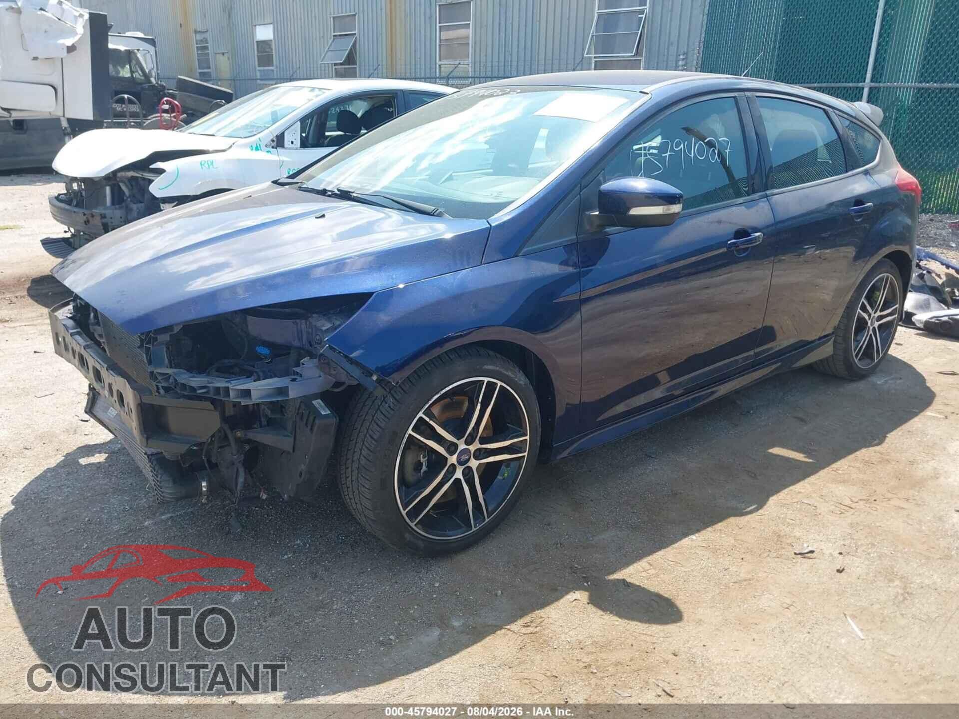 FORD FOCUS ST 2017 - 1FADP3L95HL346621