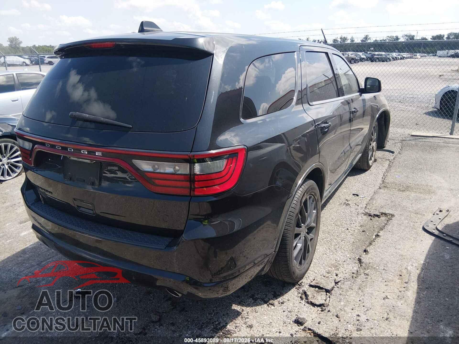 DODGE DURANGO 2016 - 1C4RDHAGXGC330808
