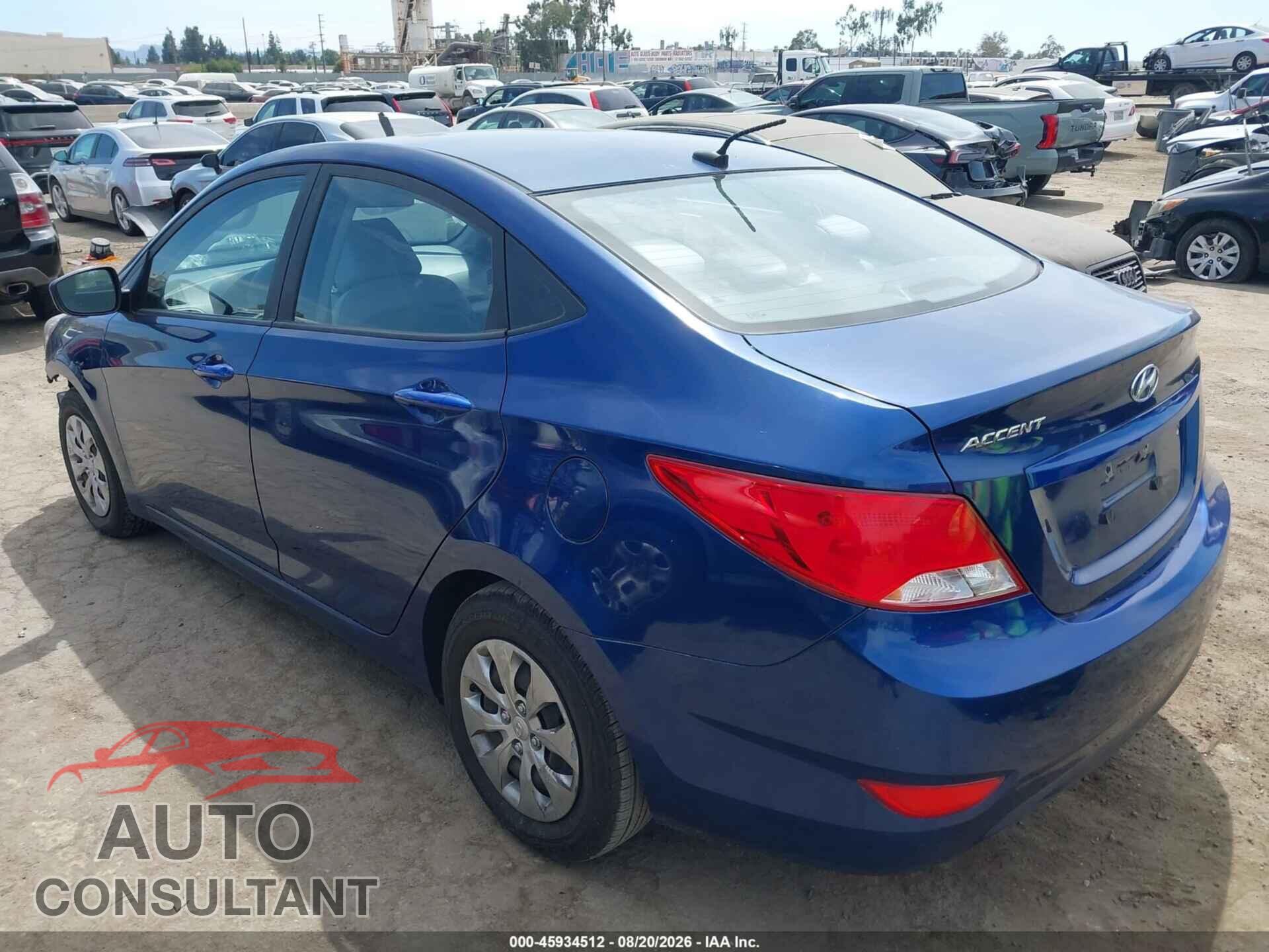 HYUNDAI ACCENT 2017 - KMHCT4AE4HU248791