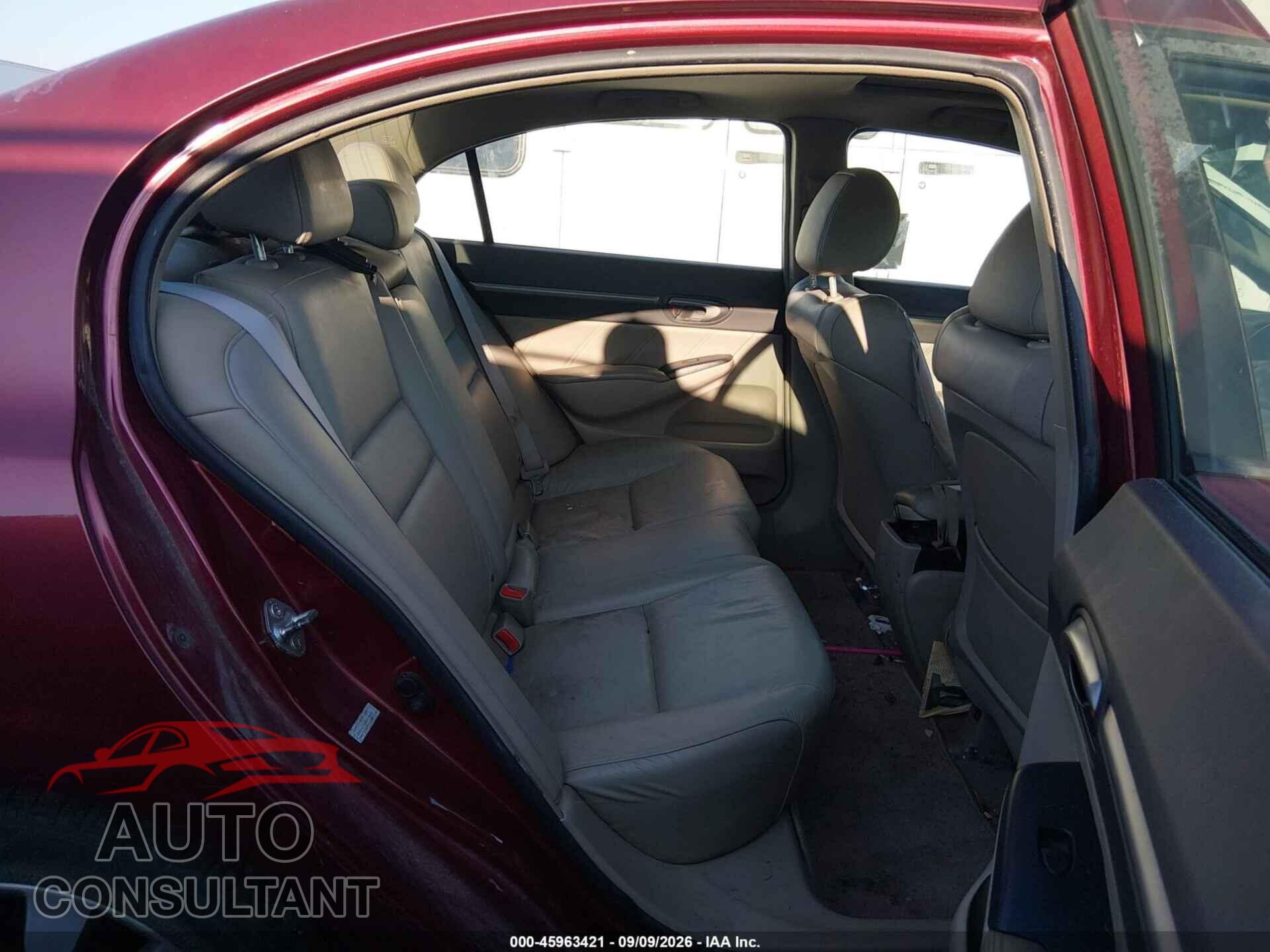 HONDA CIVIC 2011 - 2HGFA1F98BH518652