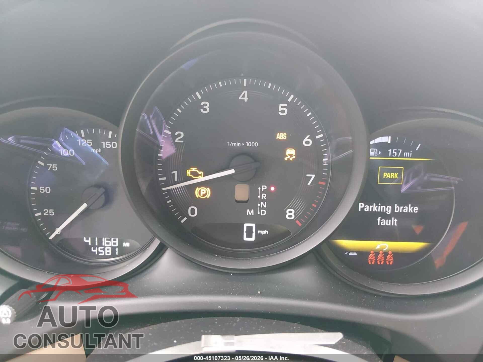 PORSCHE MACAN 2022 - WP1AA2A52NLB01696