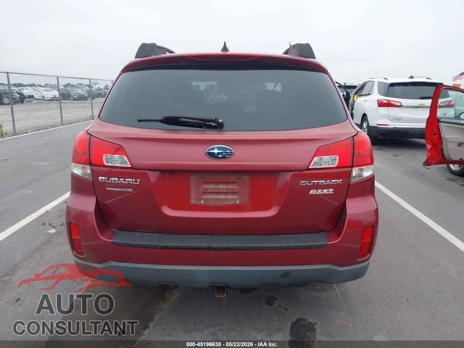 SUBARU OUTBACK 2014 - 4S4BRBDC8E3201449