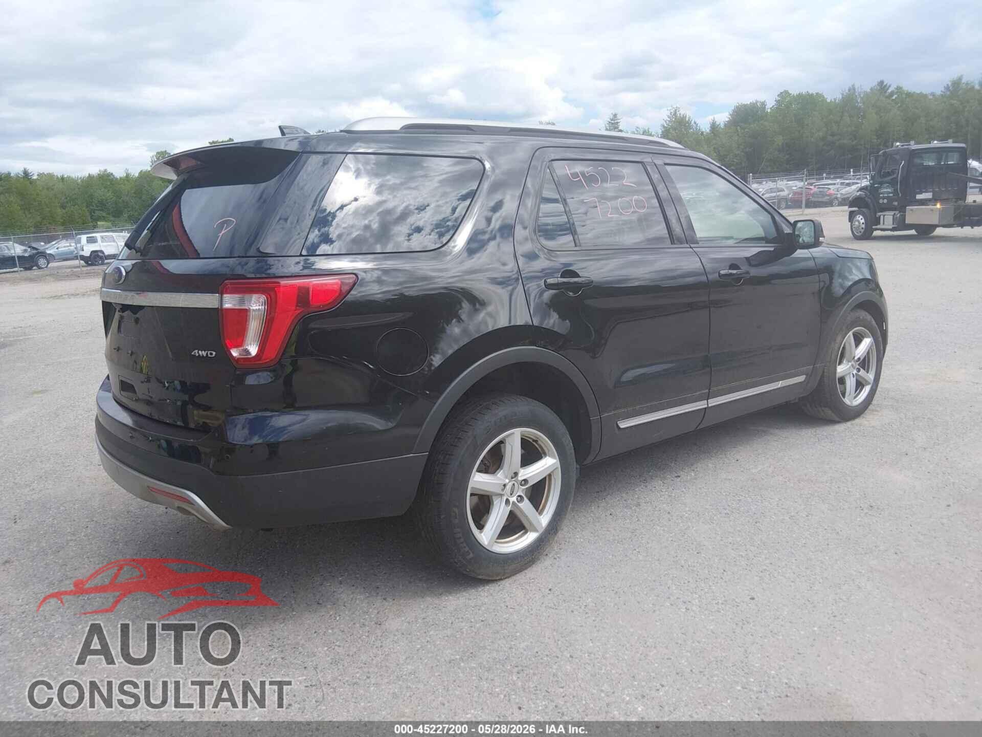 FORD EXPLORER 2017 - 1FM5K8D83HGA52297