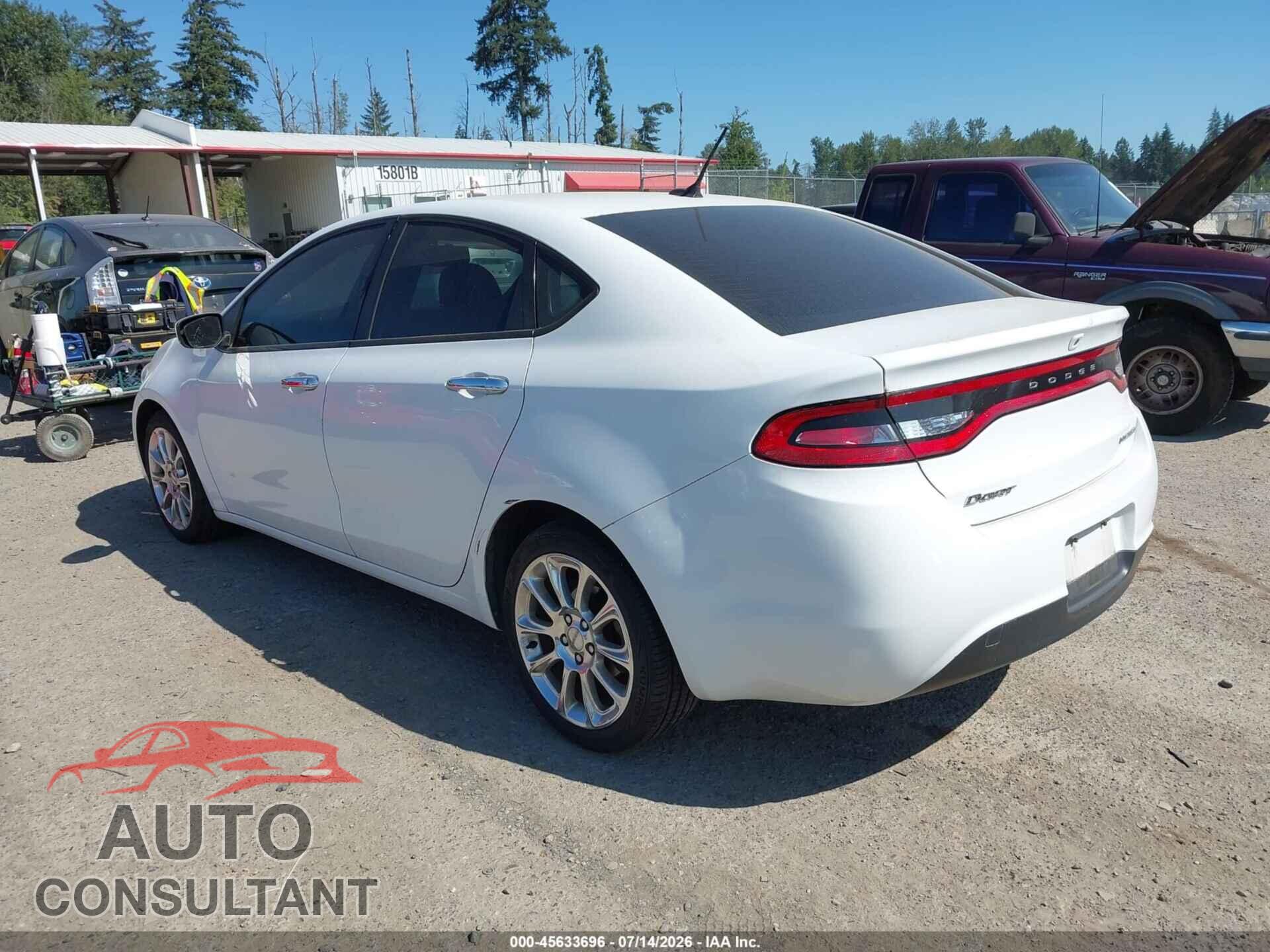 DODGE DART 2013 - 1C3CDFCA9DD204548