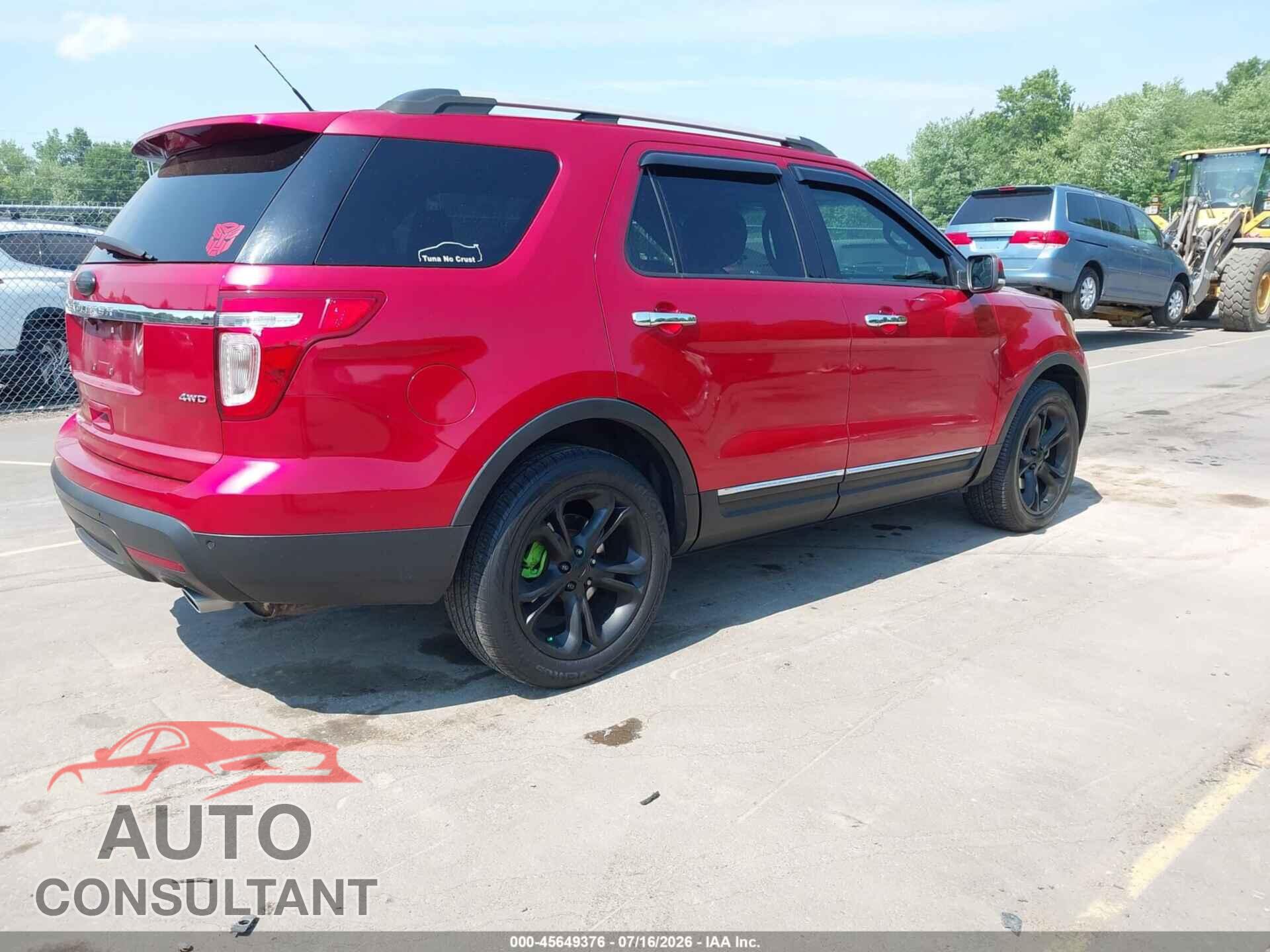 FORD EXPLORER 2012 - 1FMHK8F80CGA62448