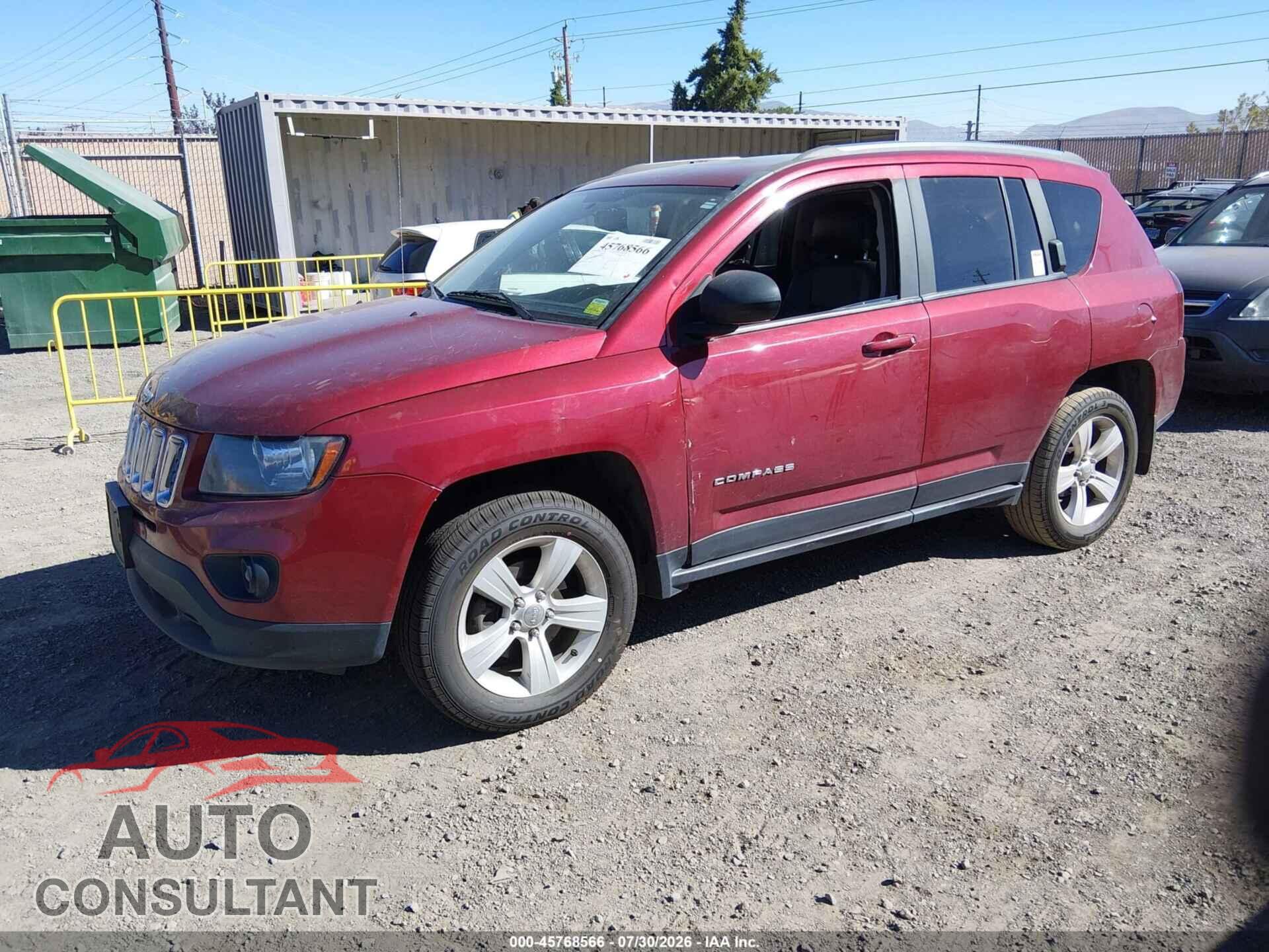JEEP COMPASS 2014 - 1C4NJDEB2ED885192