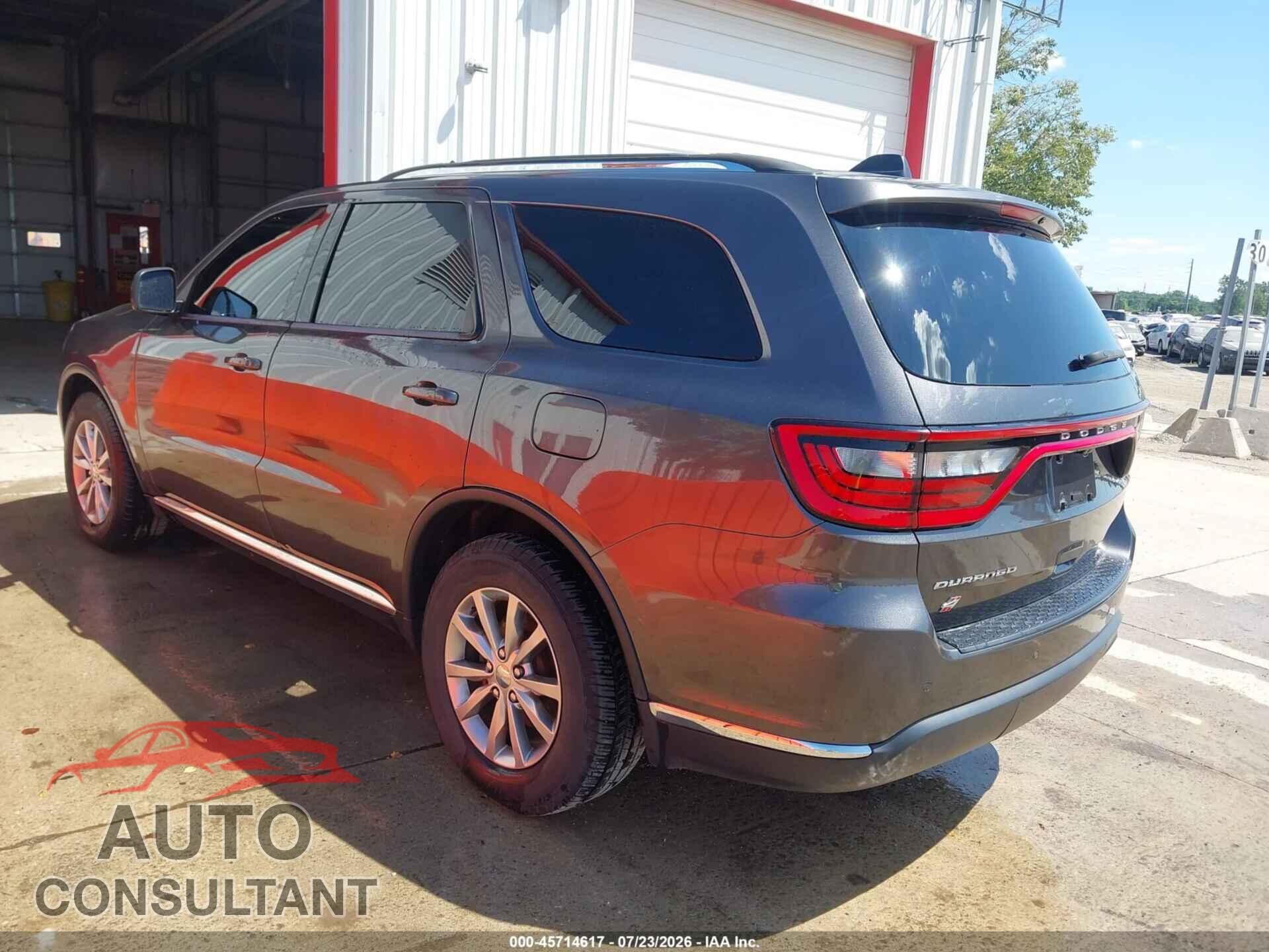 DODGE DURANGO 2018 - 1C4RDJAG4JC383809