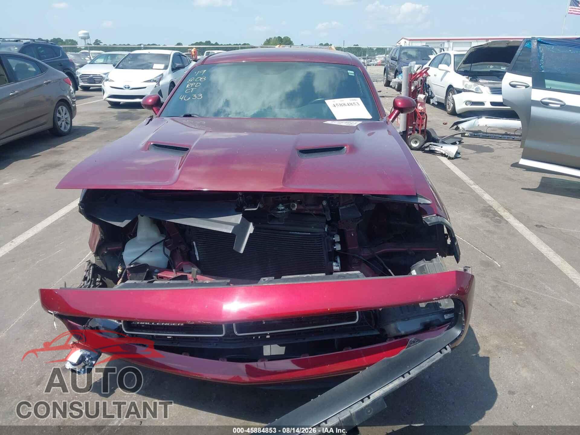 DODGE CHALLENGER 2019 - 2C3CDZAG1KH634633
