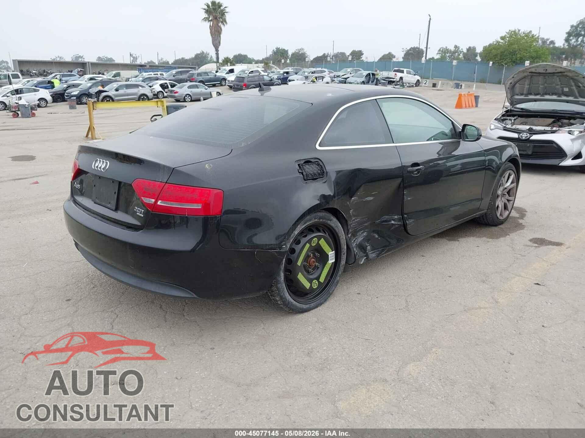 AUDI A5 2012 - WAULFAFR1CA003072